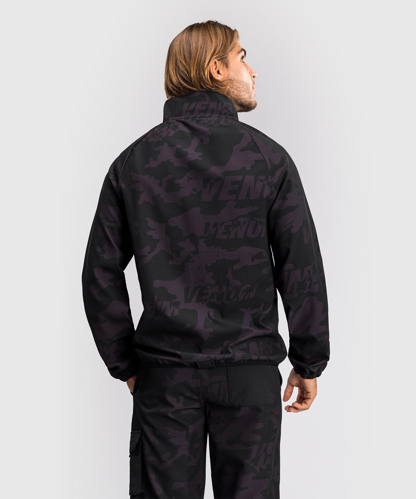 Venum Trooper Herren Trainingsanzug Jacke - Schwarz/Lila