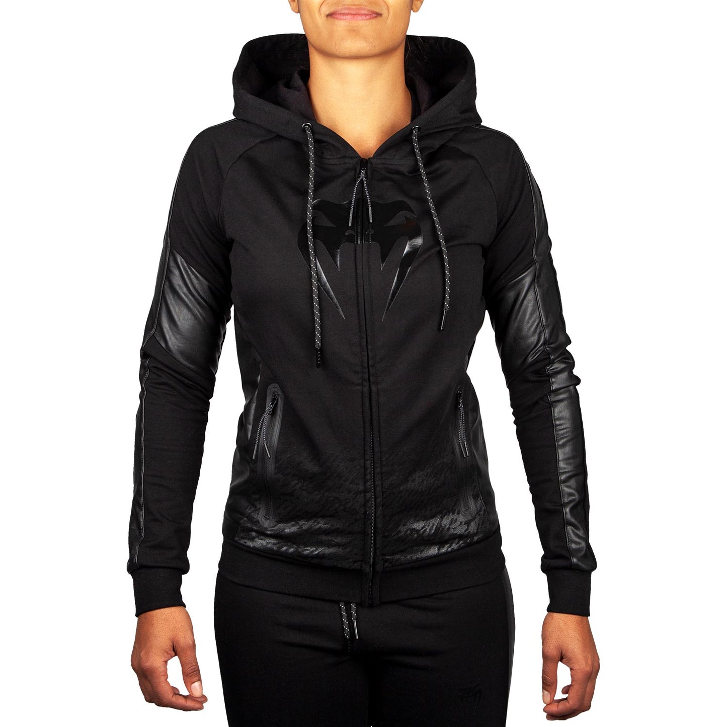 Venum Camoline 2.0 Hoodie - Black/Black - For Women - Exclusive