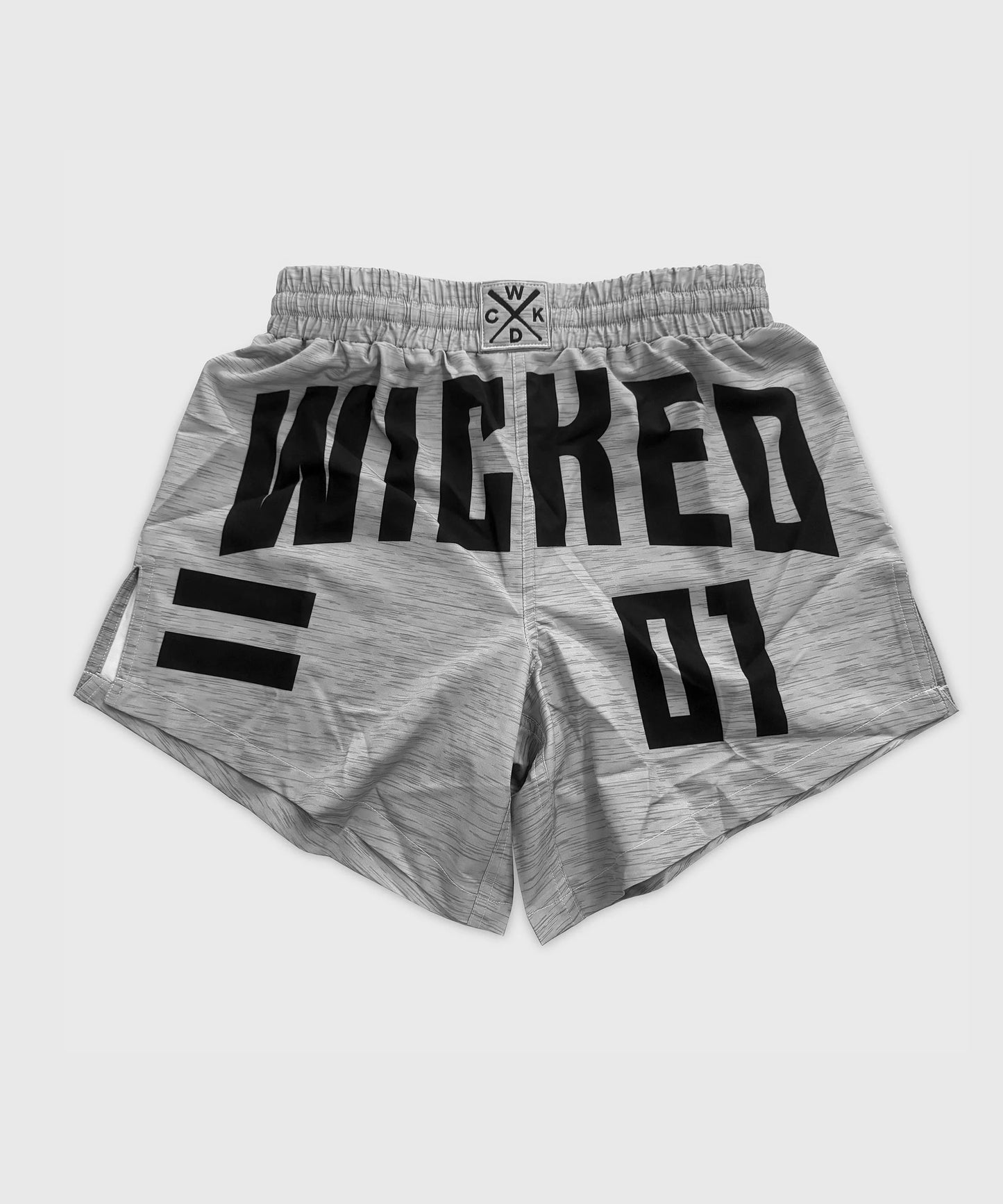 Wicked One Element Rush Fight Shorts - Grey