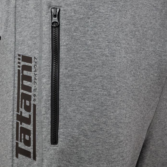 Tatami Fightwear Jogging Logo Hose - Grau/Schwarz
