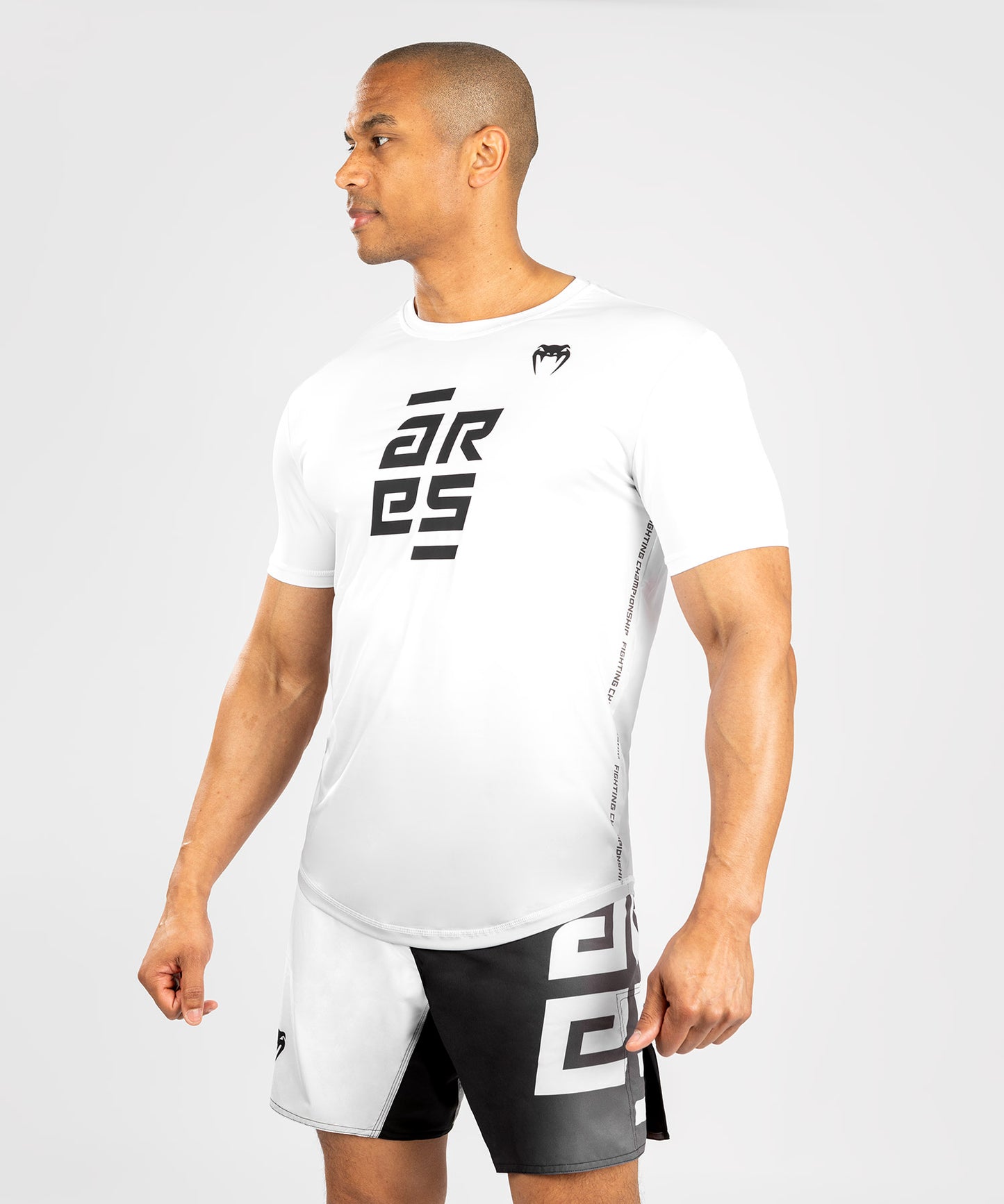 T-Shirt Dry Tech Venum x Ares - Blanc