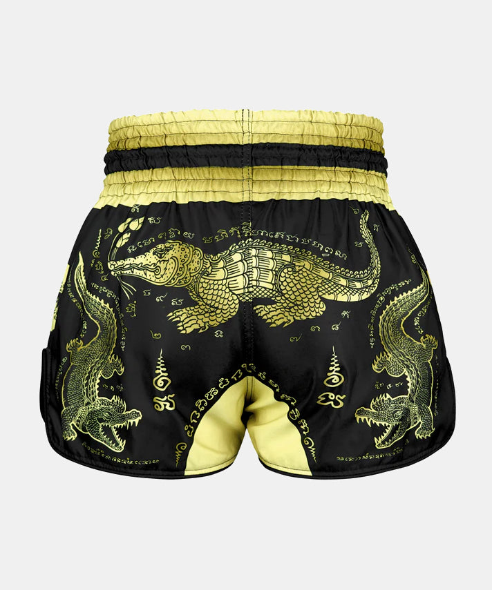 Short De Muay Thai Tuff Payak Chalawan Yantra - Noir