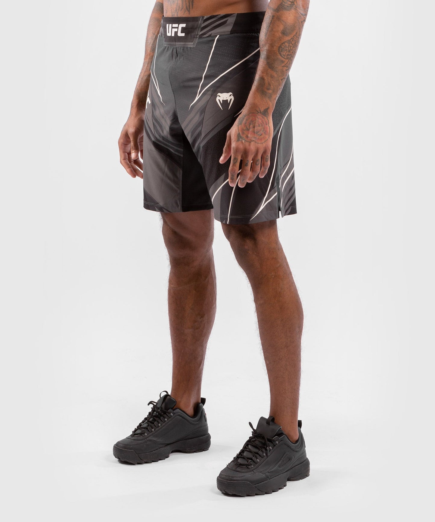 Men's UFC Fightshort Venum Authentic Fight Night - Long Cut - Black