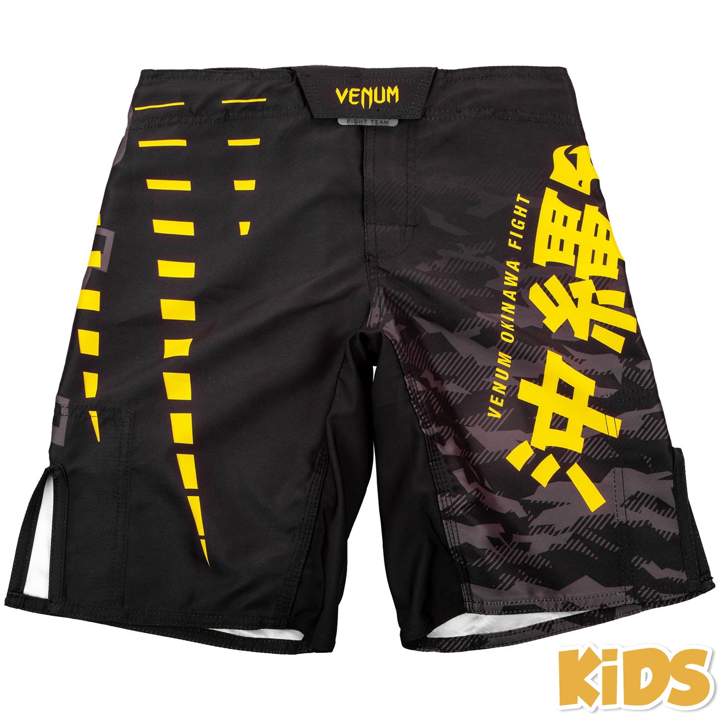 Venum Okinawa 2.0 Kids Kampfshorts - Schwarz/Gelb