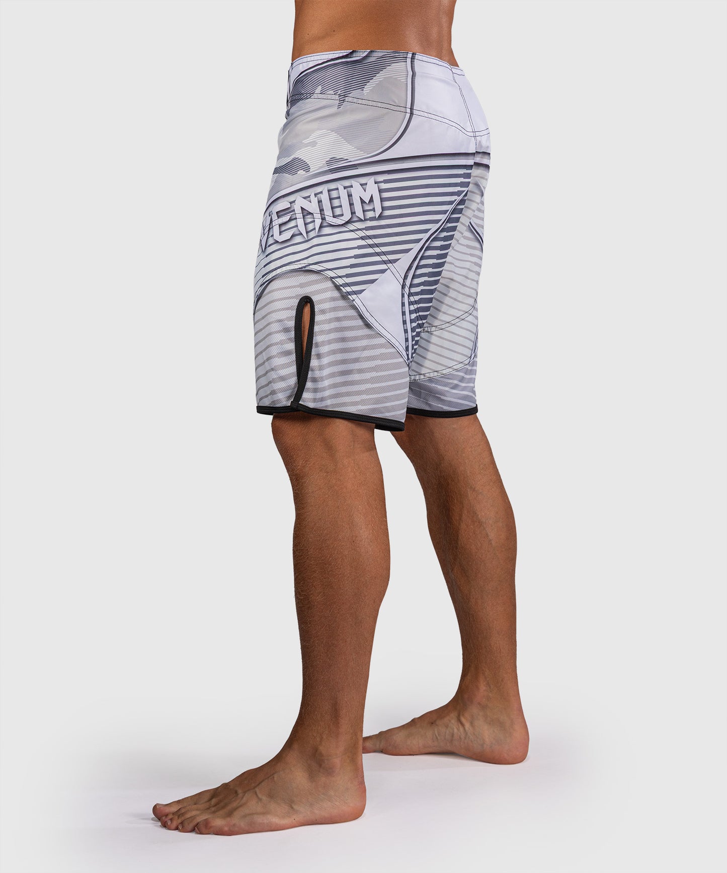 Venum Camo Hero Short de Combate - Blanco/Gris Claro