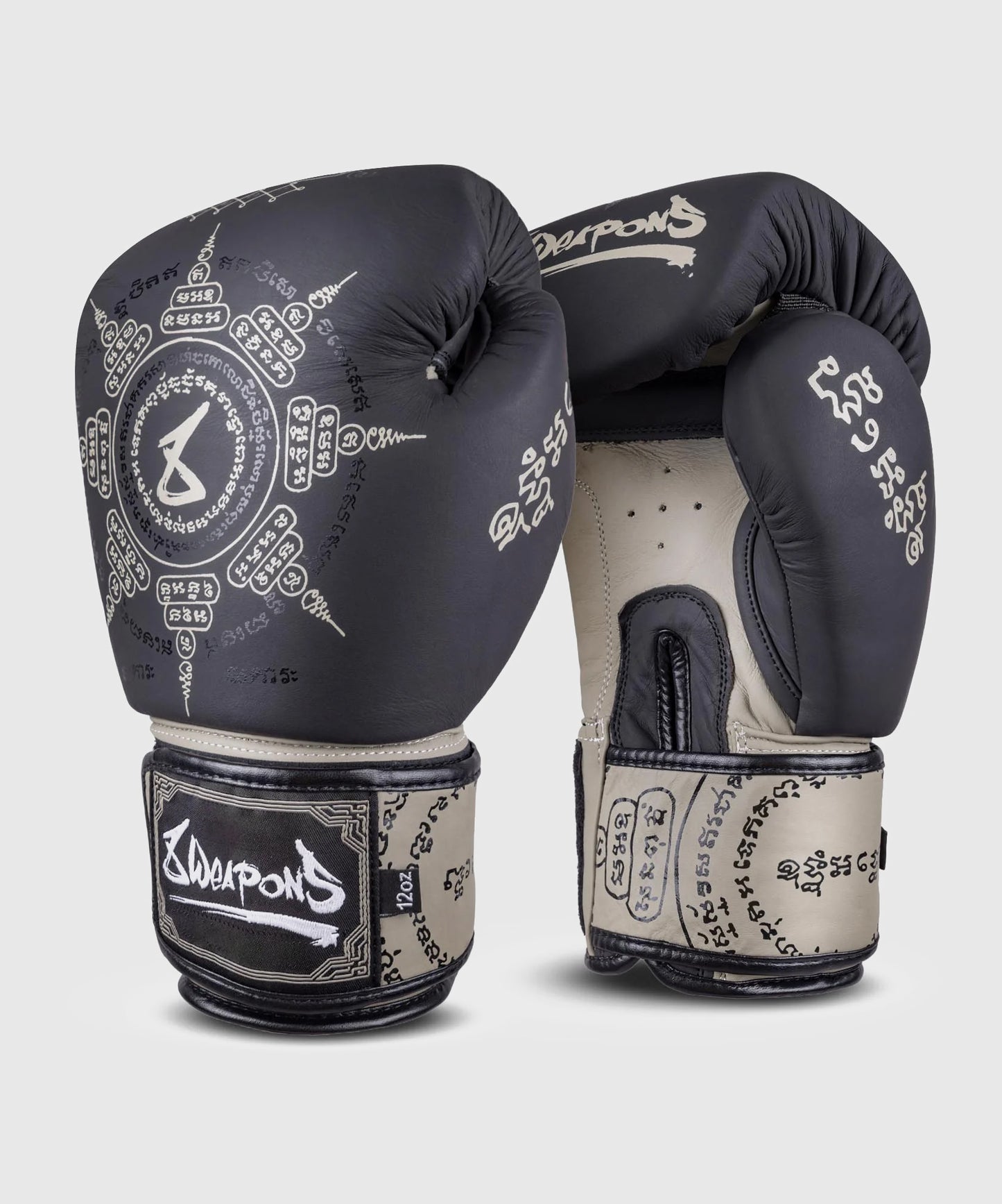Gants de Boxe 8 Weapons 8 Ways Yant - Noir/Sable