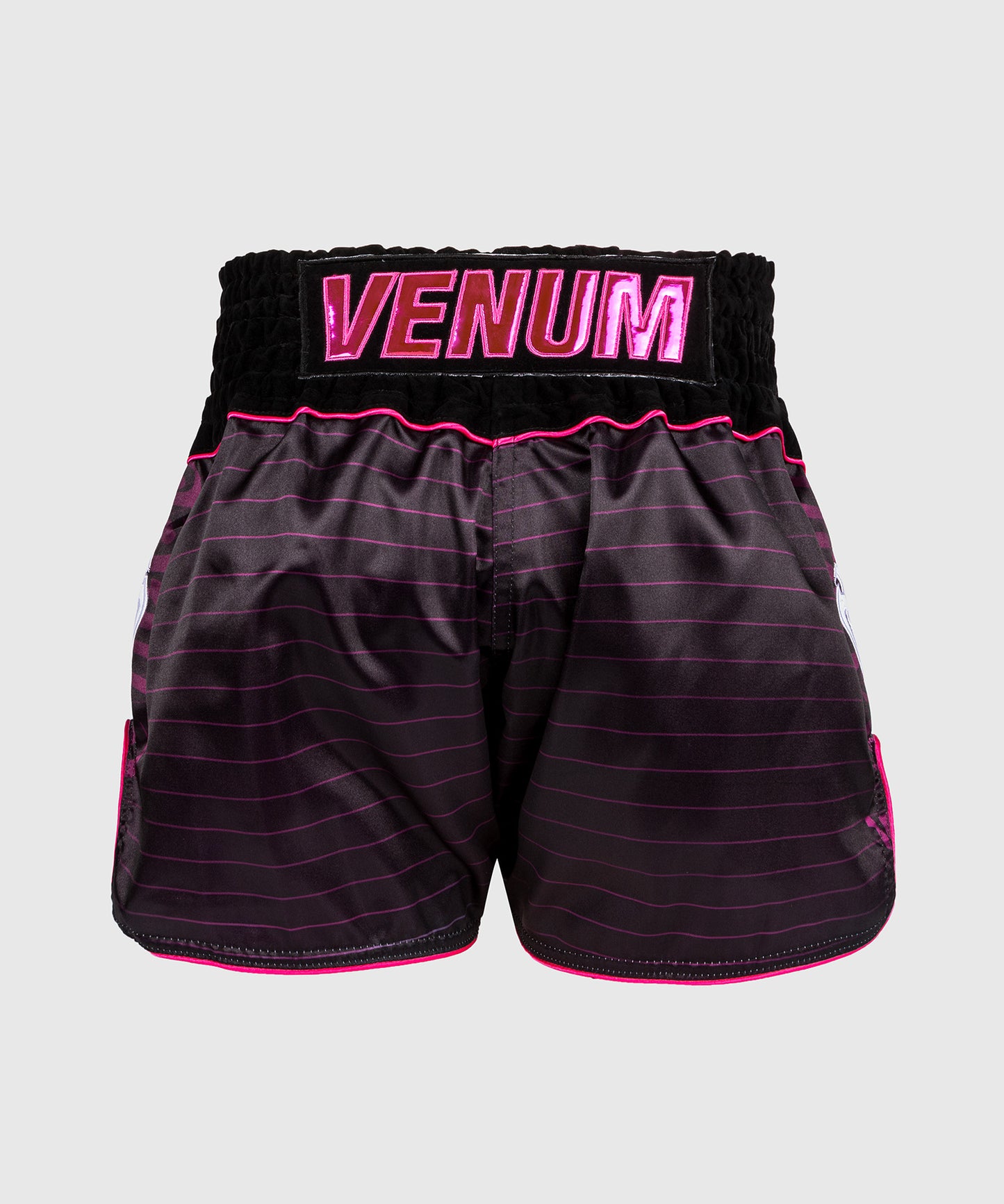 Short de Muay Thai Venum Attack - Noir/Rose
