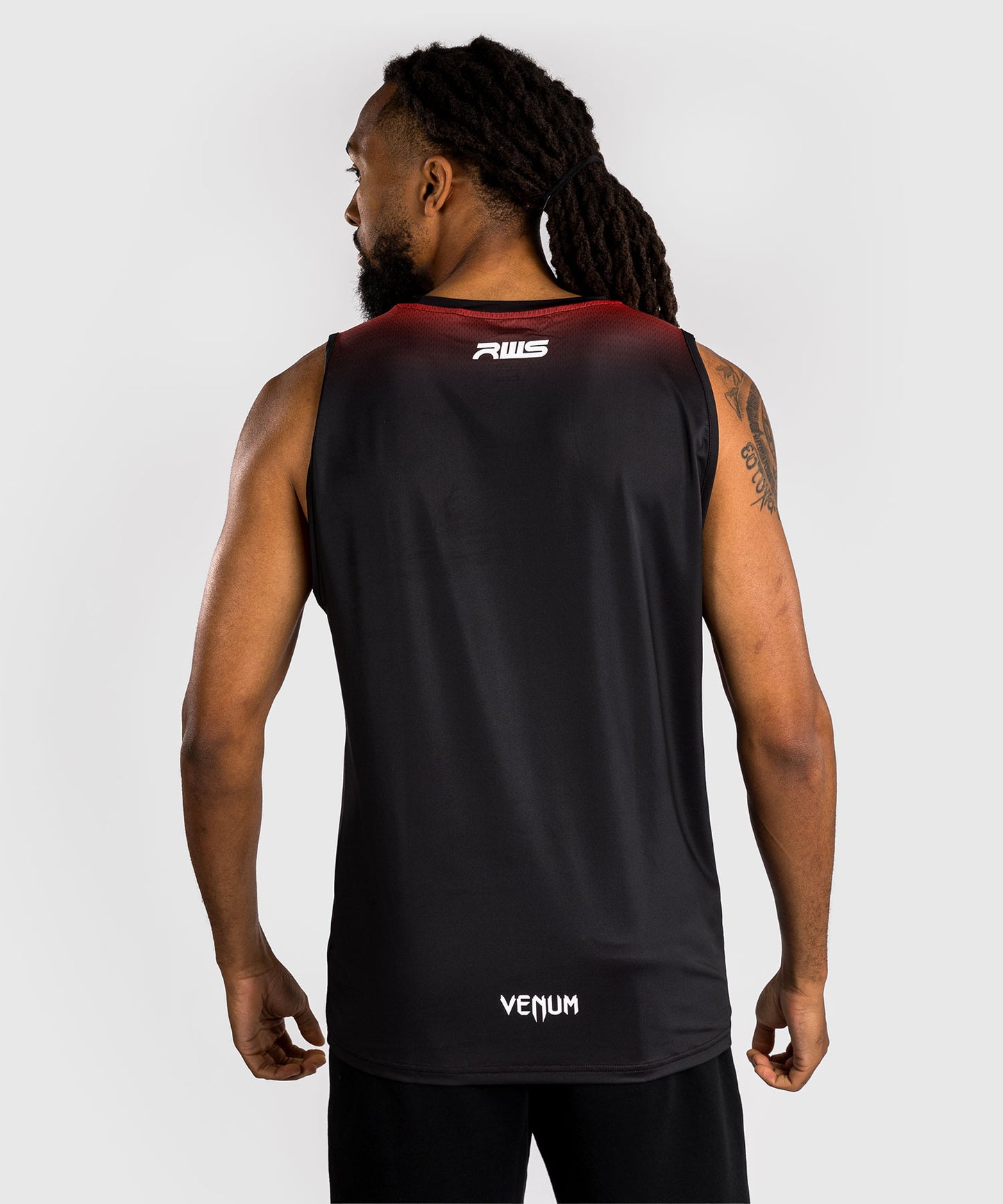 Venum x RWS 2.0 Men’s Dry-Tech Tank Top – Schwarz/Rot