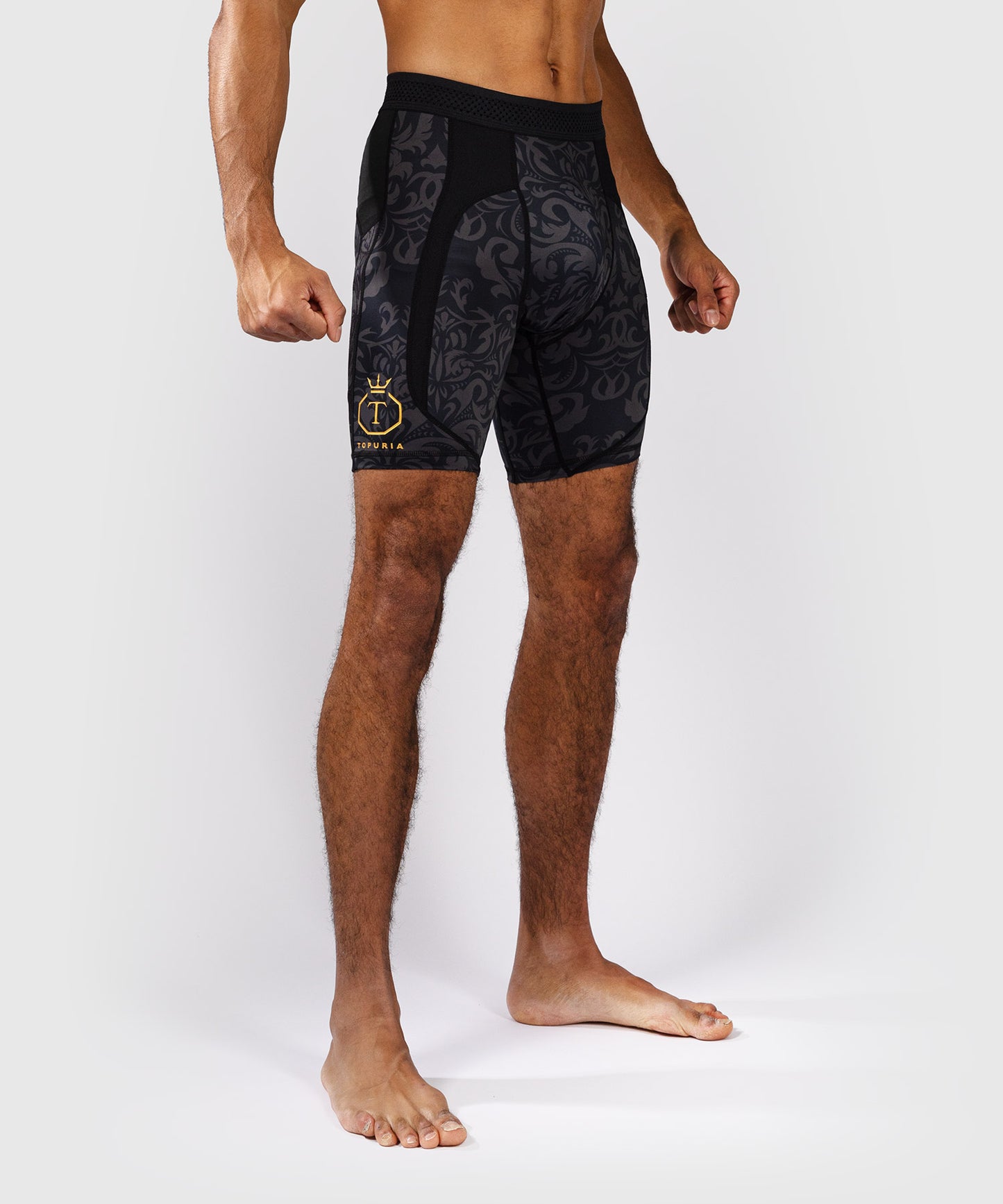 Short de Compression Venum x Topuria Unmatched Edition - Noir/Or