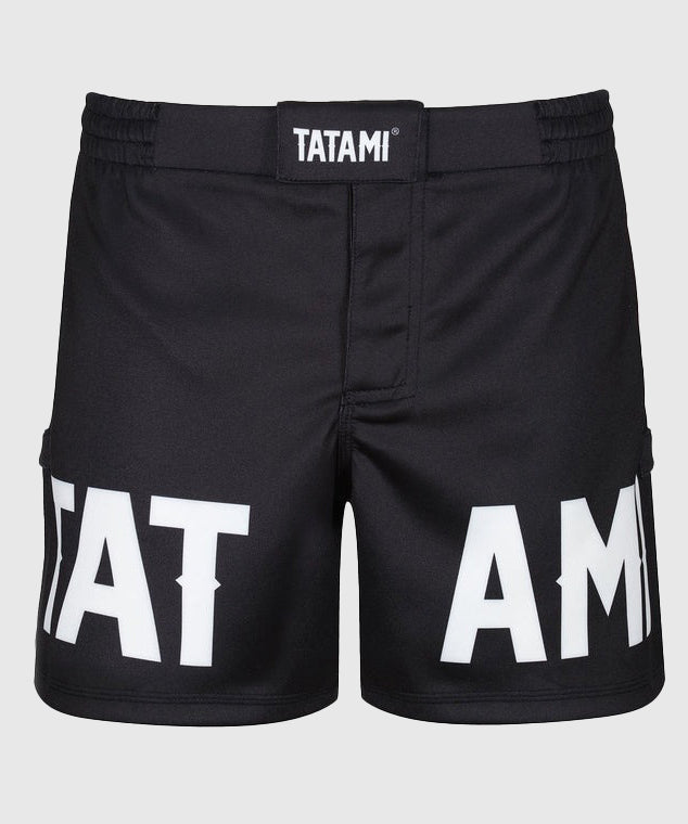Tatami Fightwear Raven Pantaloncini da Grappling Corti – Nero