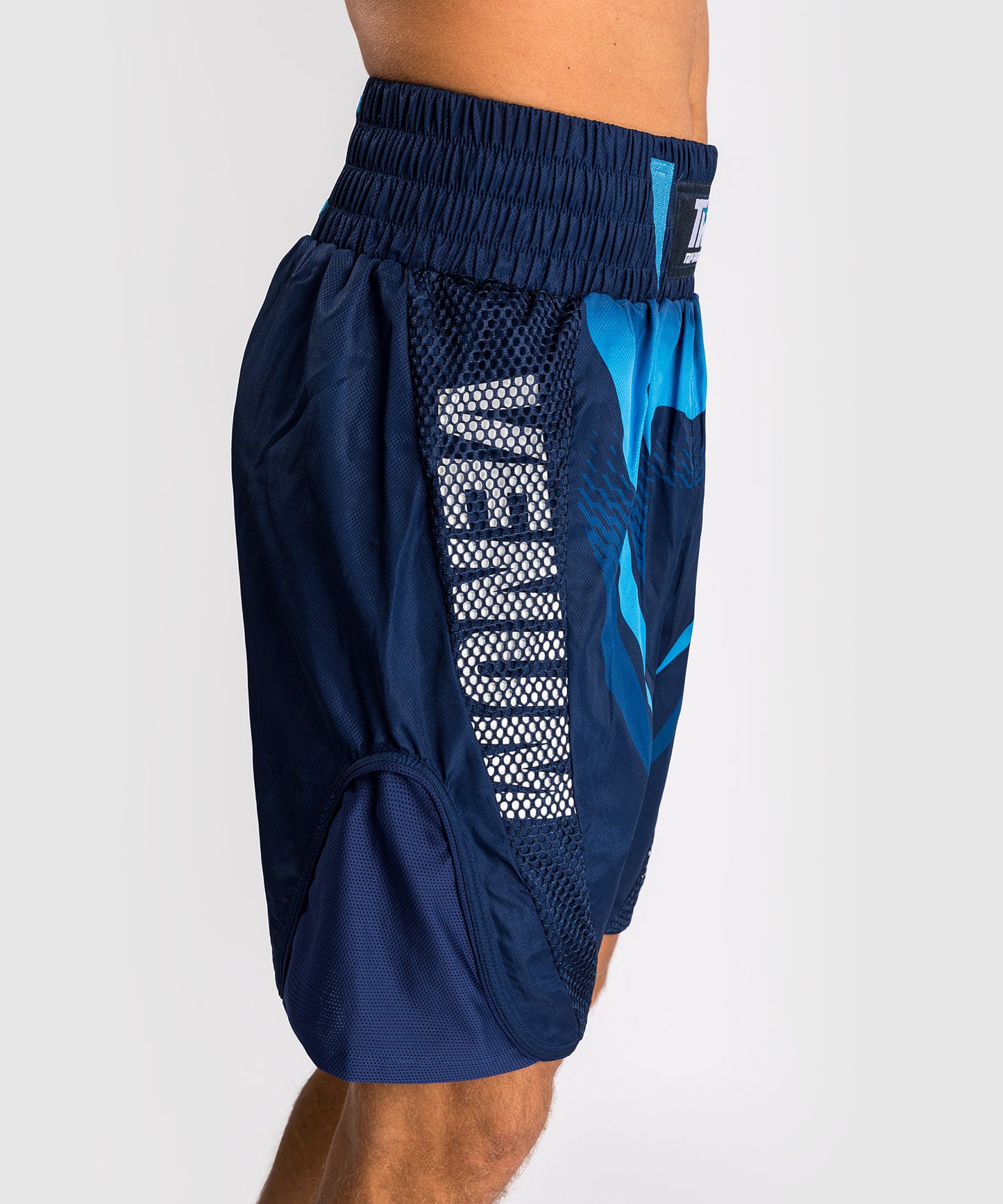 Short de Boxe Venum x Top Rank Original pour Hommes - Bleu Marine