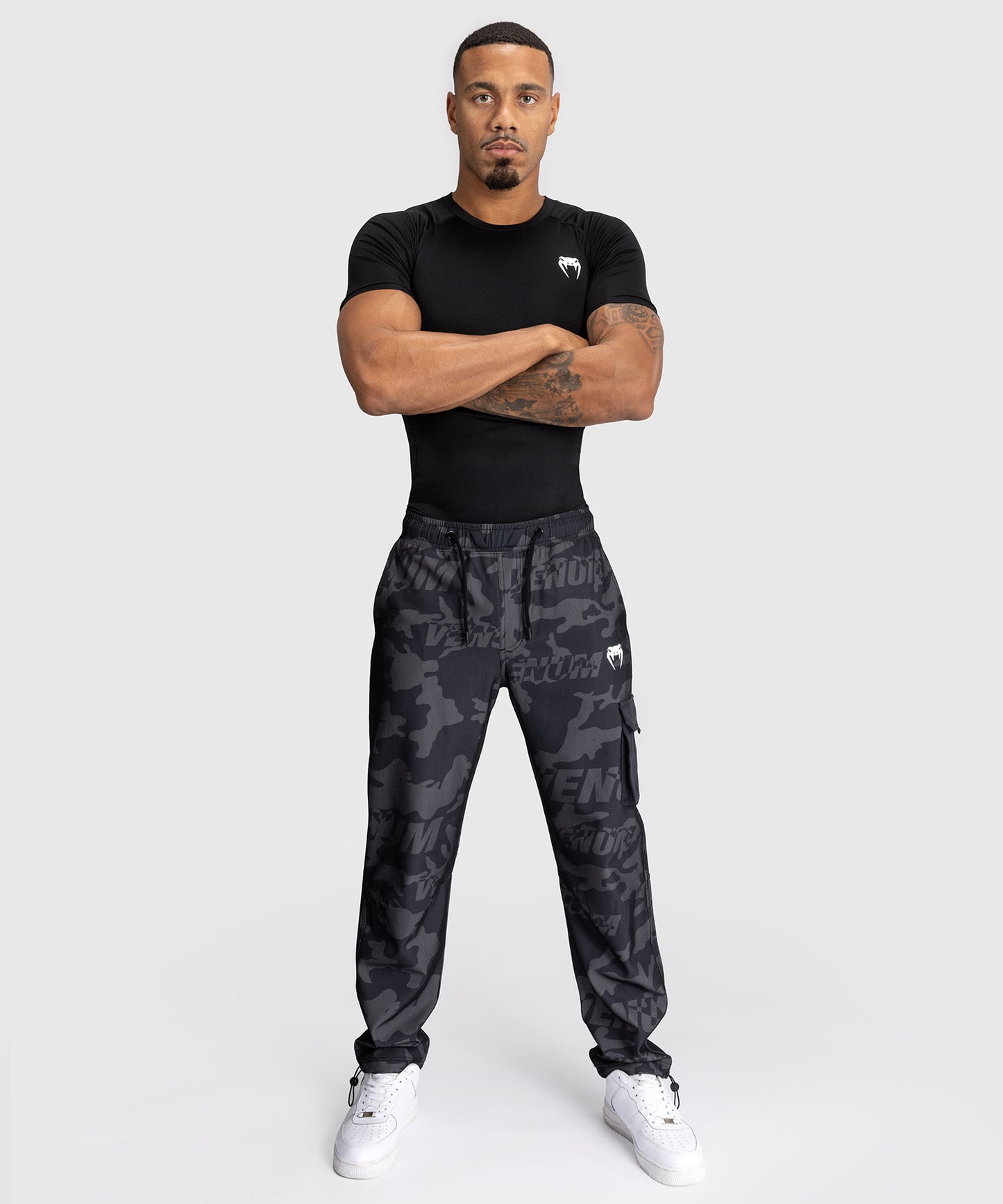 Jogging pour Hommes Venum Trooper - Noir/Charbon