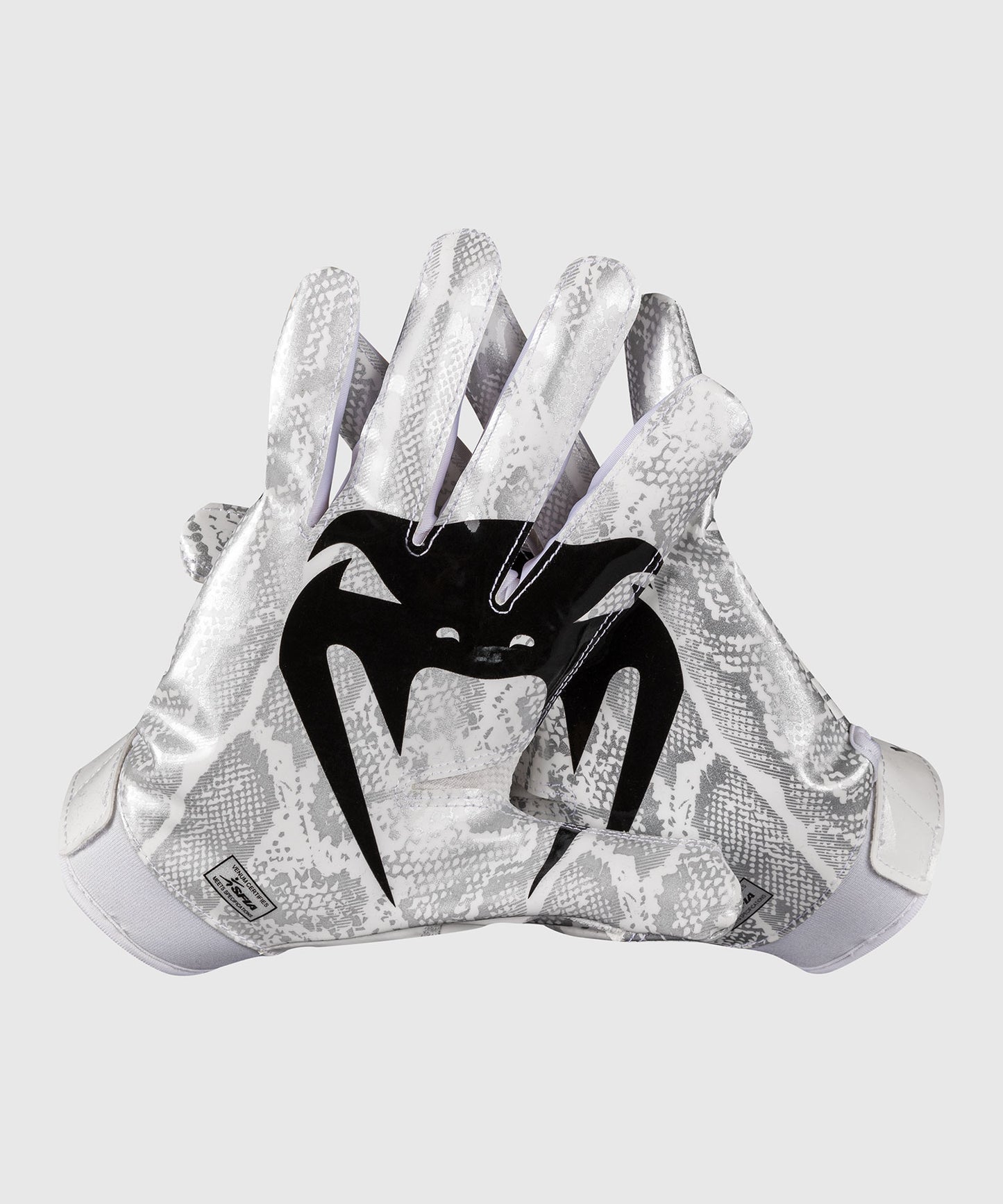 Venum Elite Football Gloves - White/Black