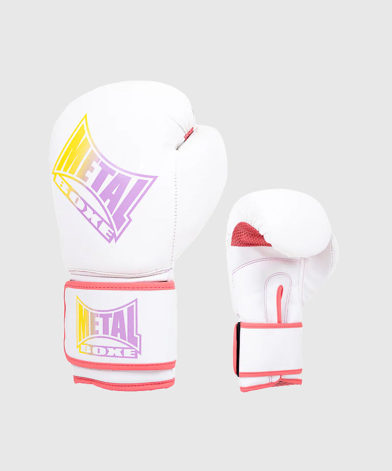 Gants de Boxe Metal Boxe Post Cutting Treats - Blanc