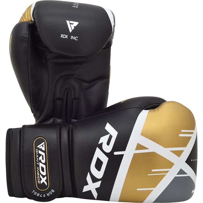 RDX F7 Ego Guantoni da Boxe - Nero/Oro