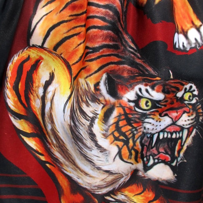 Tuff Tiger Muay Thai Shorts - Schwarz