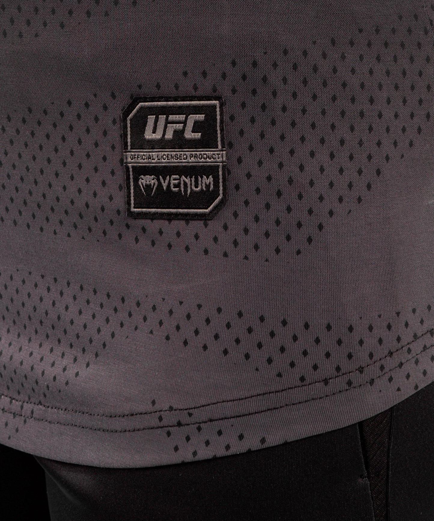Damen UFC Venum Authentic Fight Week Kurzarm T-Shirt - Schwarz