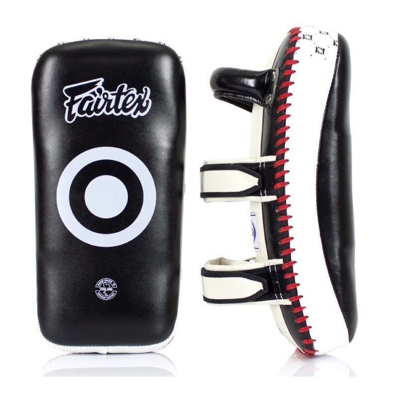 Fairtex Leder Paos - Weiß/Schwarz - Stückweise