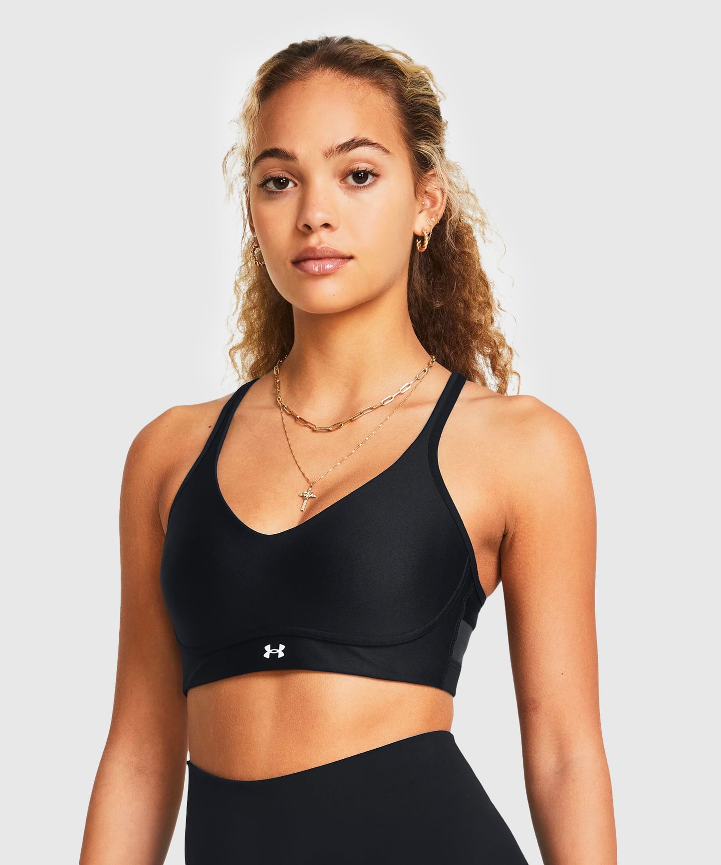 Under Armour Ua Infinity 2.0 Low Brassierade Deporte – Negro