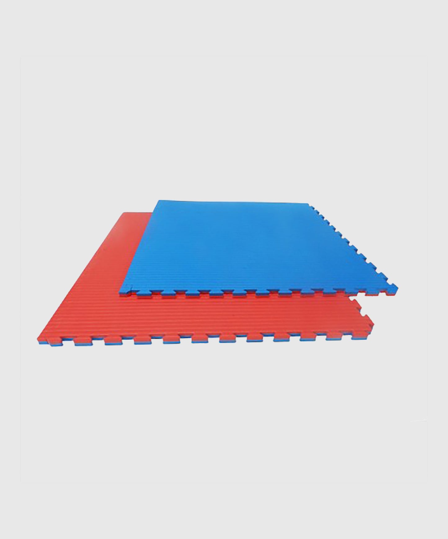 Tatami Puzzle 100x100x2cm (x10) – Rot/Blau