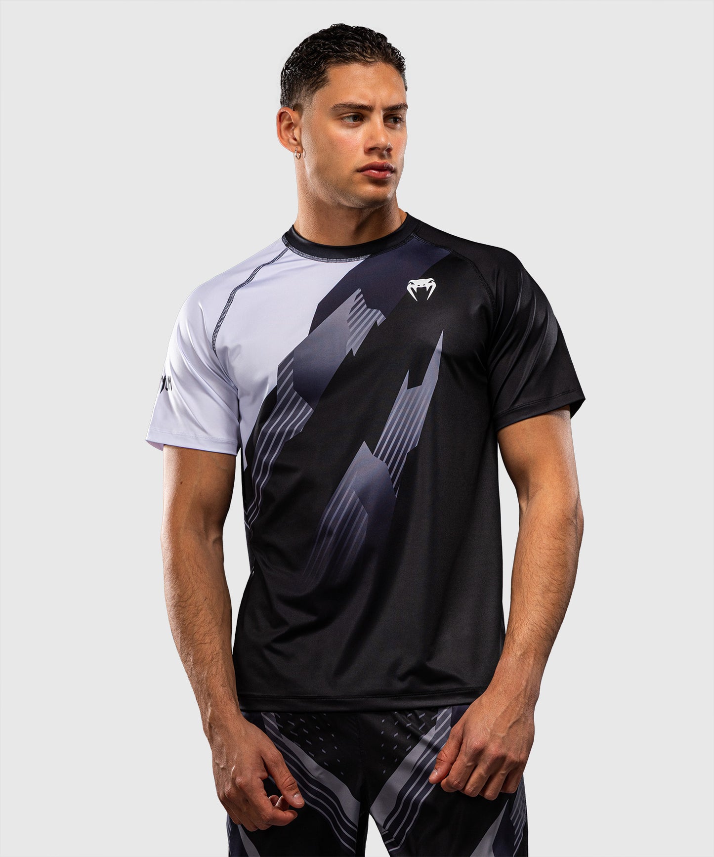 Venum No-Gi 6.0 Camiseta Dry Tech - Negro/Blanco