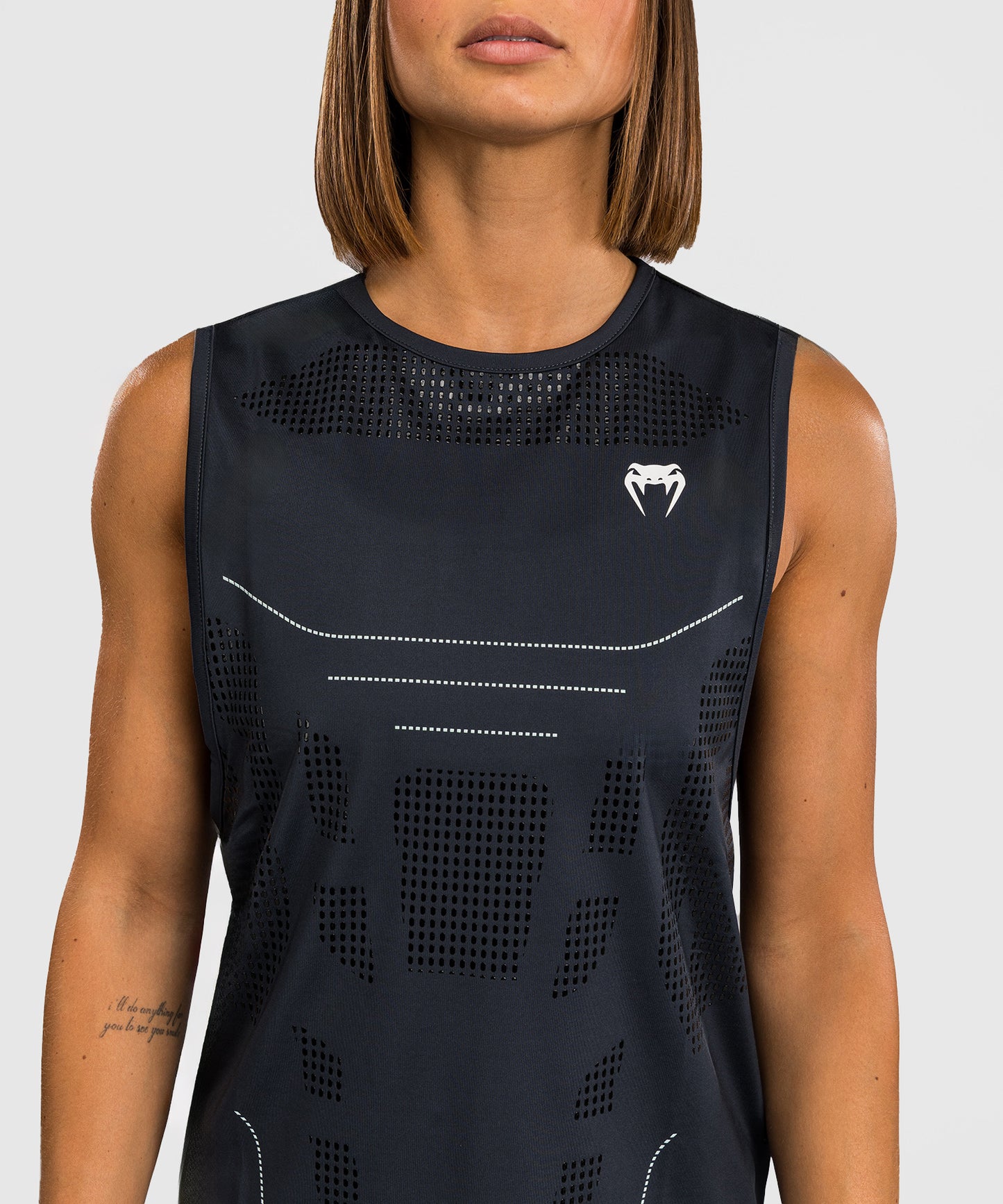 Venum Technical 3.0 Damen Dry Tech Tank Top - Grigio tempesta
