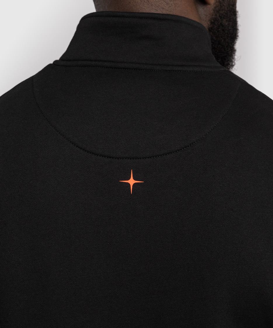 Venum Eclipse Felpa Mezza Zip – Nero/Avorio