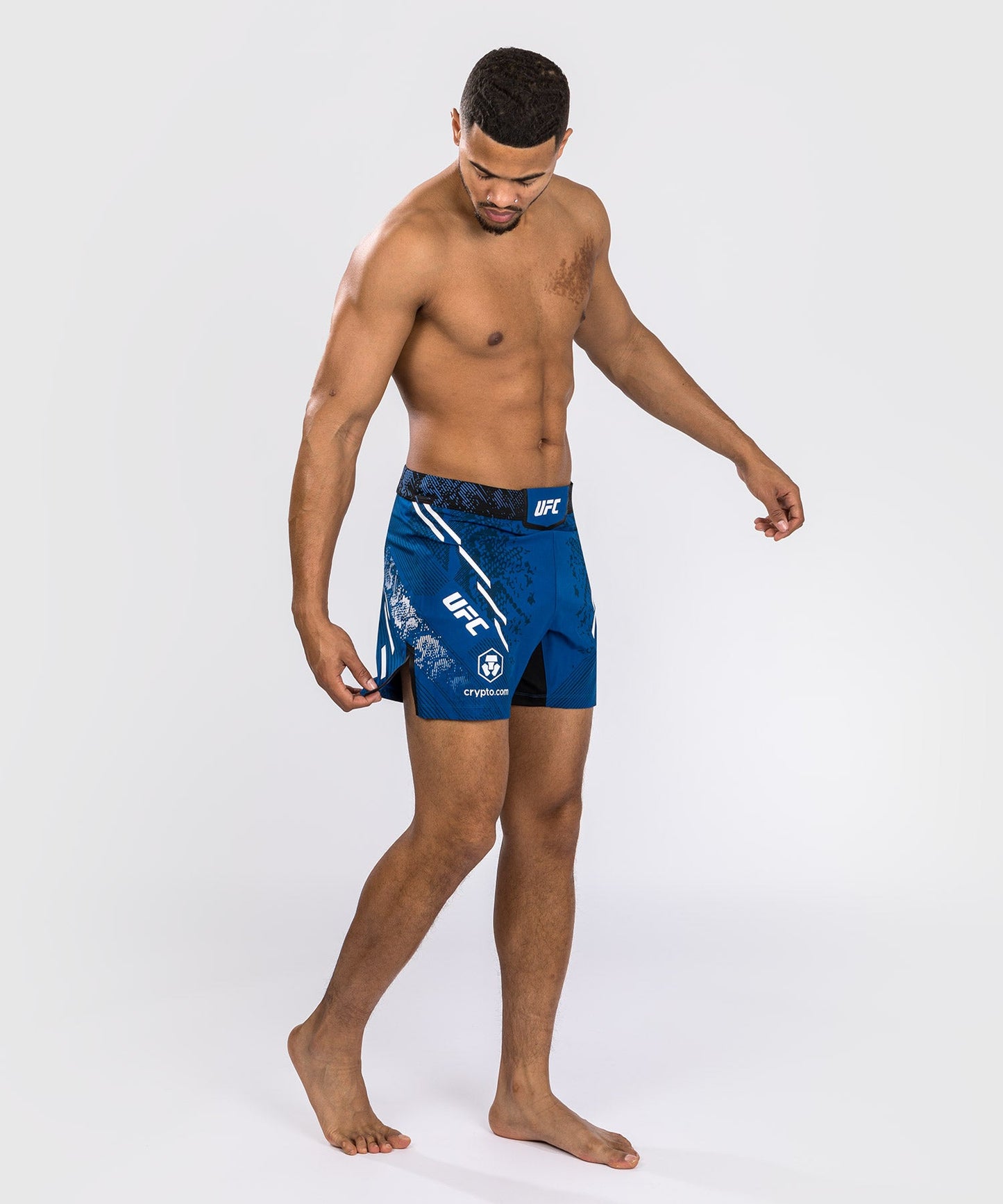 Men's UFC Adrenaline by Venum Authentic Fight Night Short - Blue