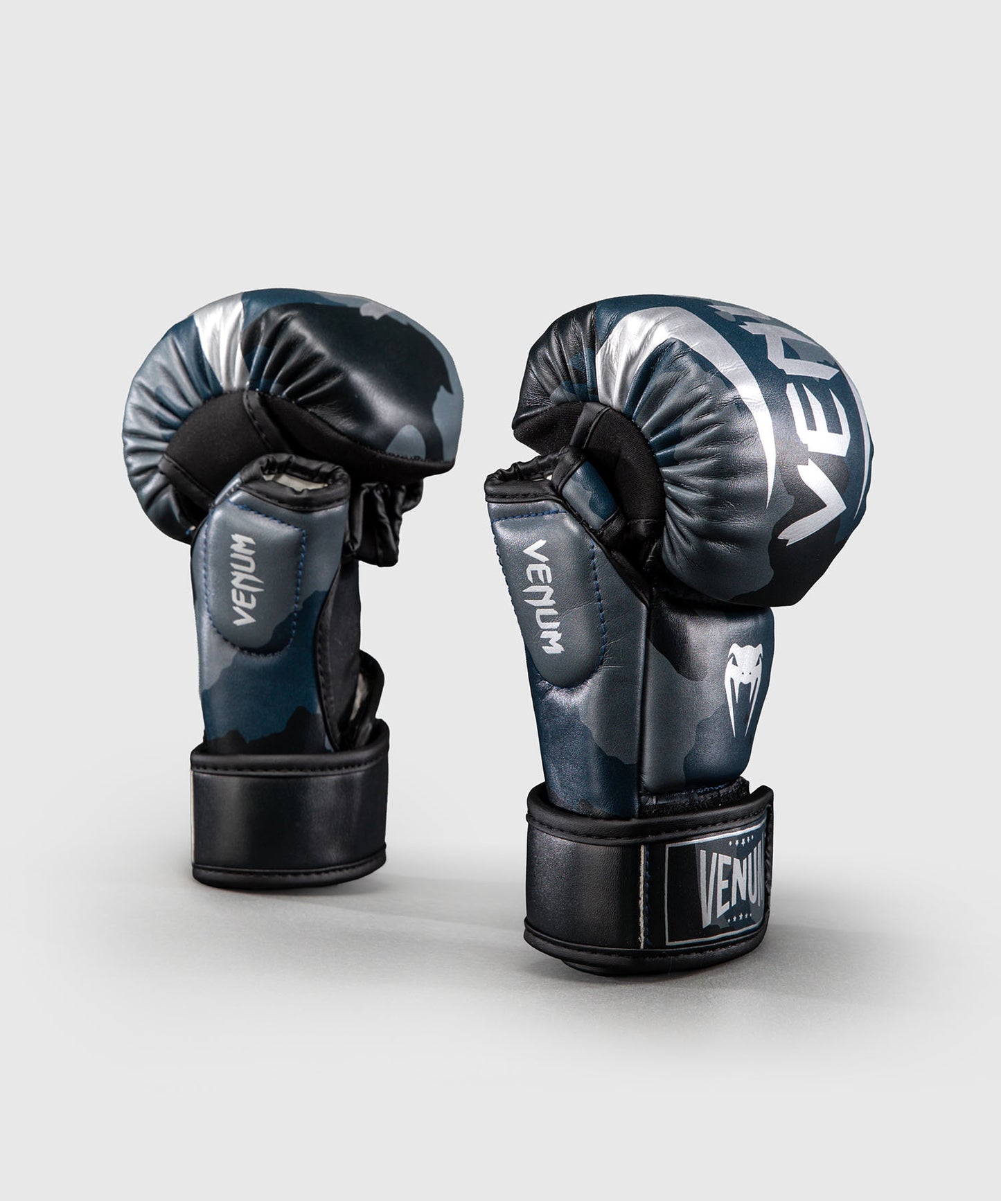 Venum Elite Guanti da Sparring - Blu Navy Scuro/Blu