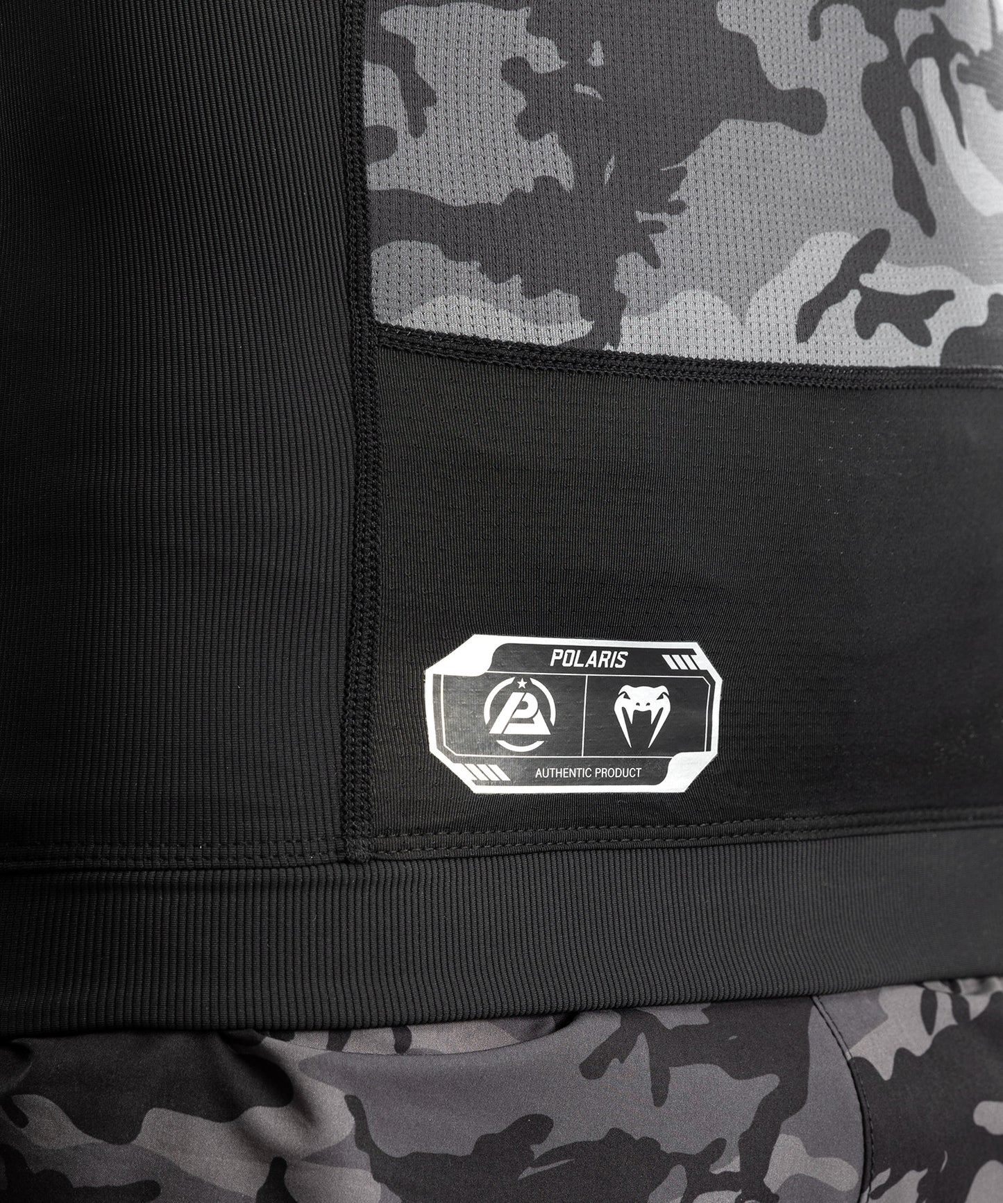Venum x Polaris Langarm Rashguard - Schwarz/Grau