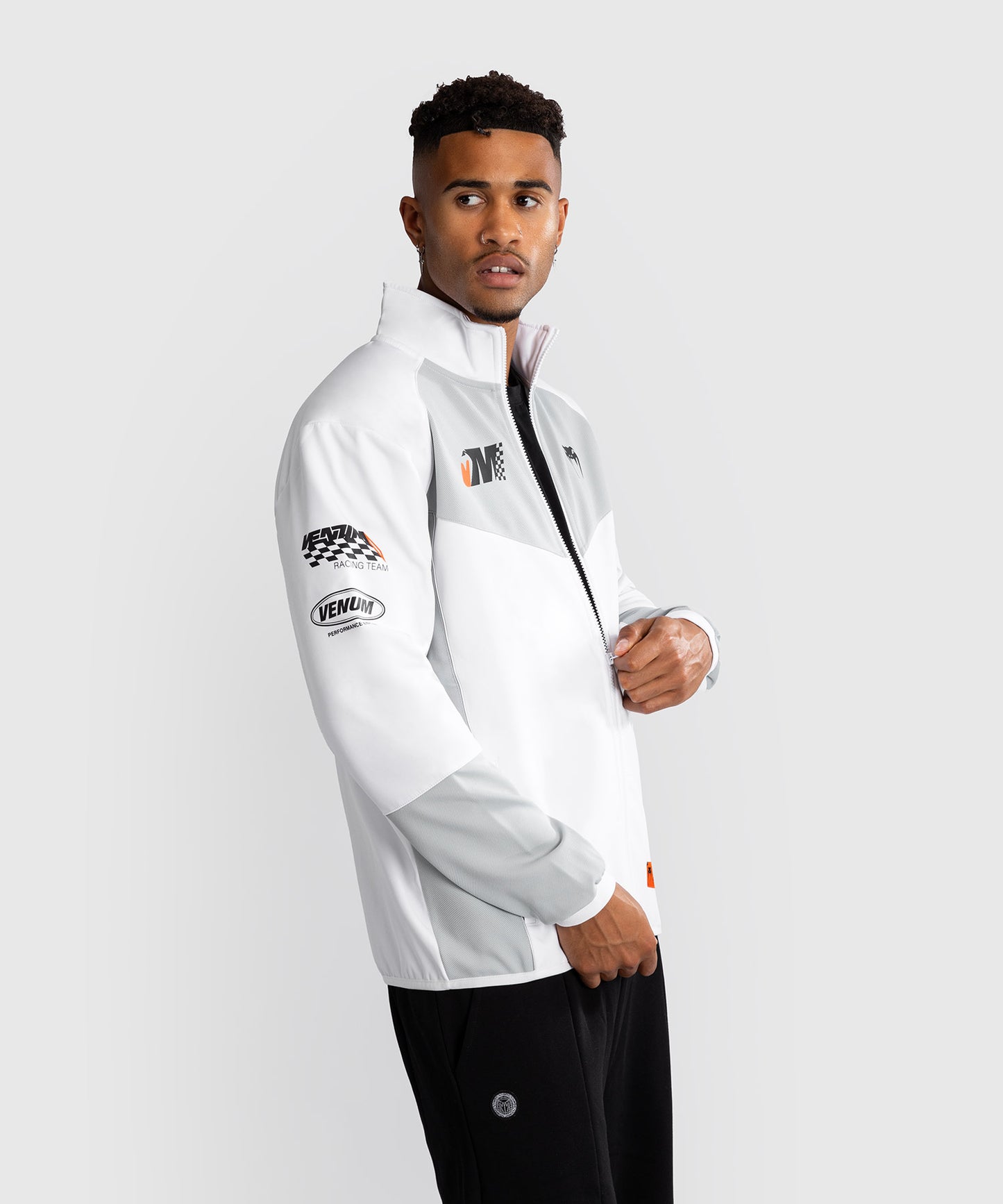 Venum Motorsport Chaqueta Softshell - Blanco Nieve