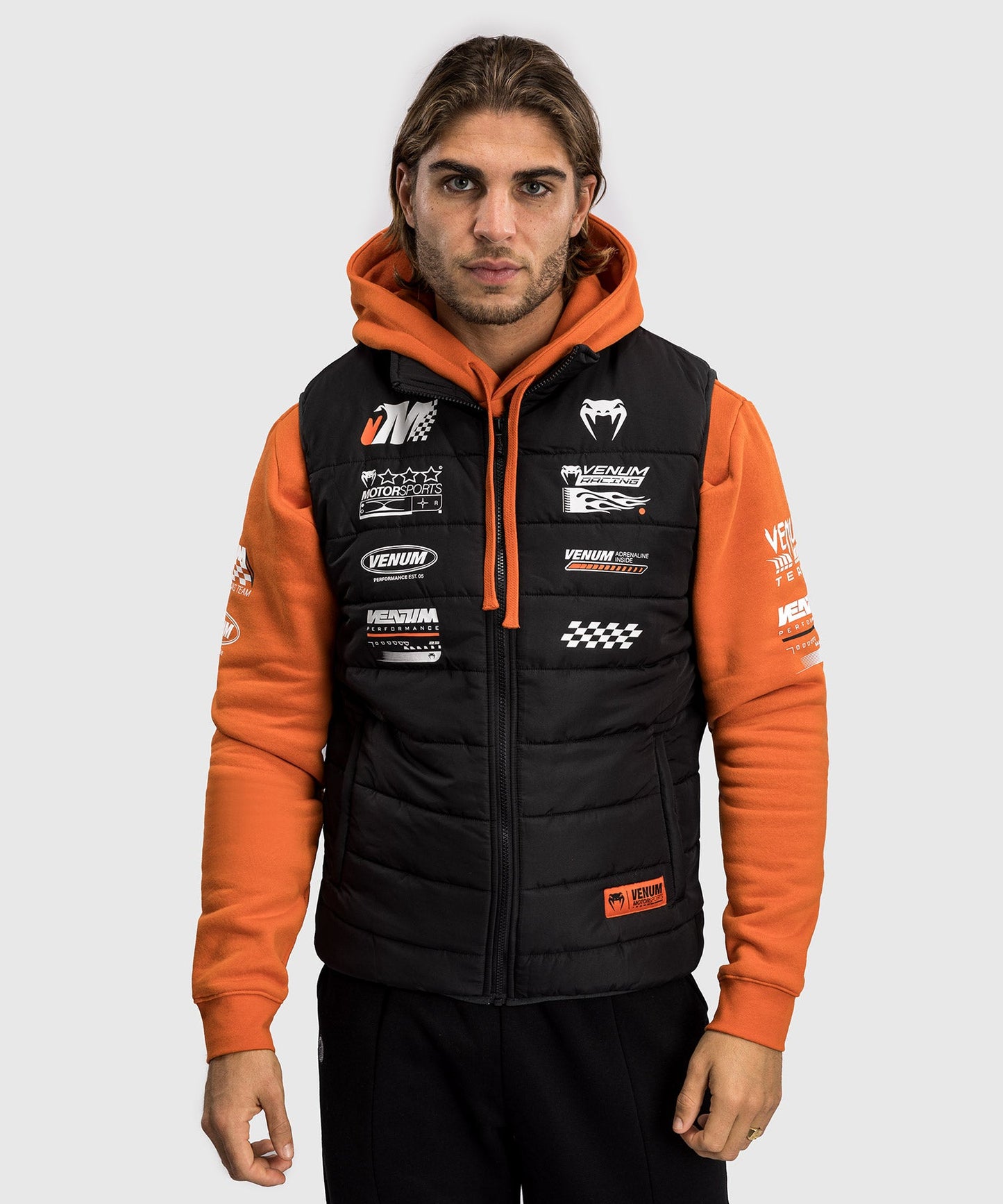 Venum Motorsport Chaqueta Acolchada - Negro Profundo