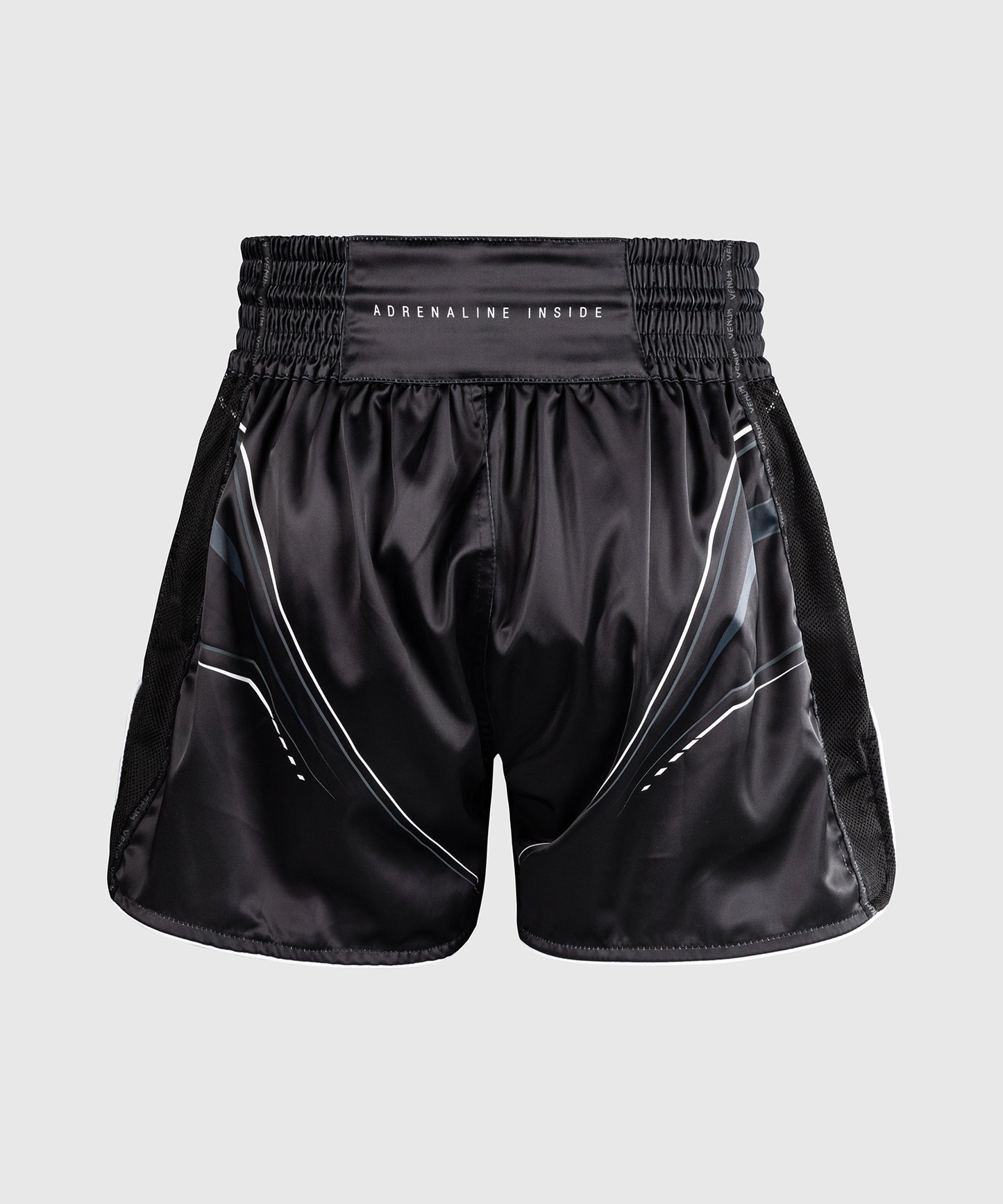 Venum Streamline Pantaloncini Muay Thaï – Nero/Bianco