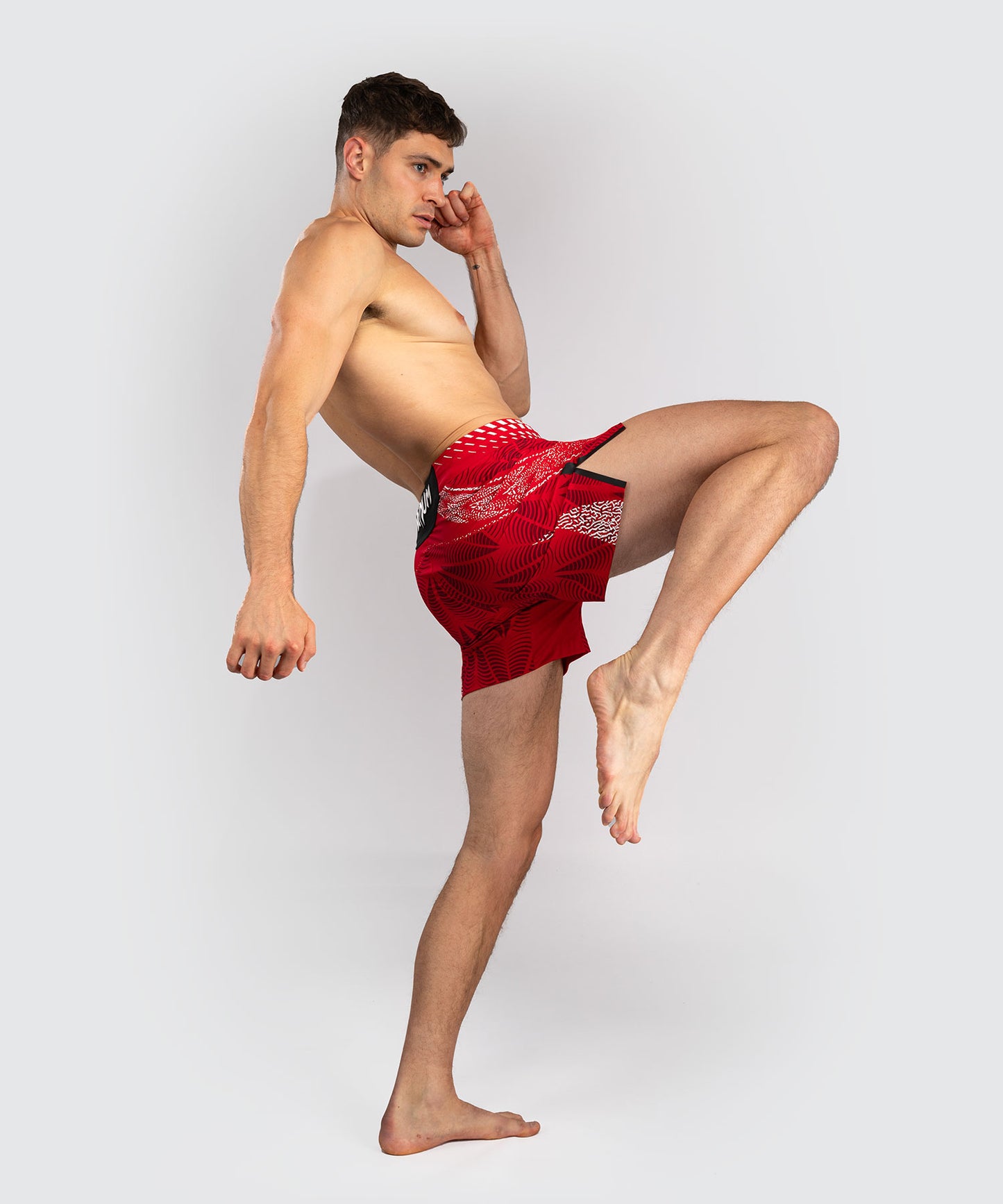 UFC Zenith by Venum Authentic Fight Night Pantaloncini da combattimento Fit corto Uomo - Rosso