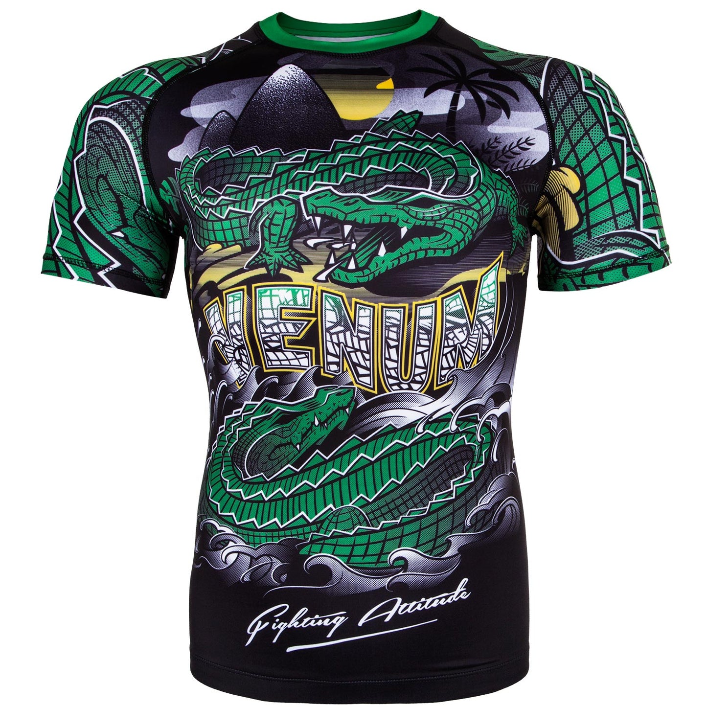 Rashguard Venum Crocodile - Manches courtes