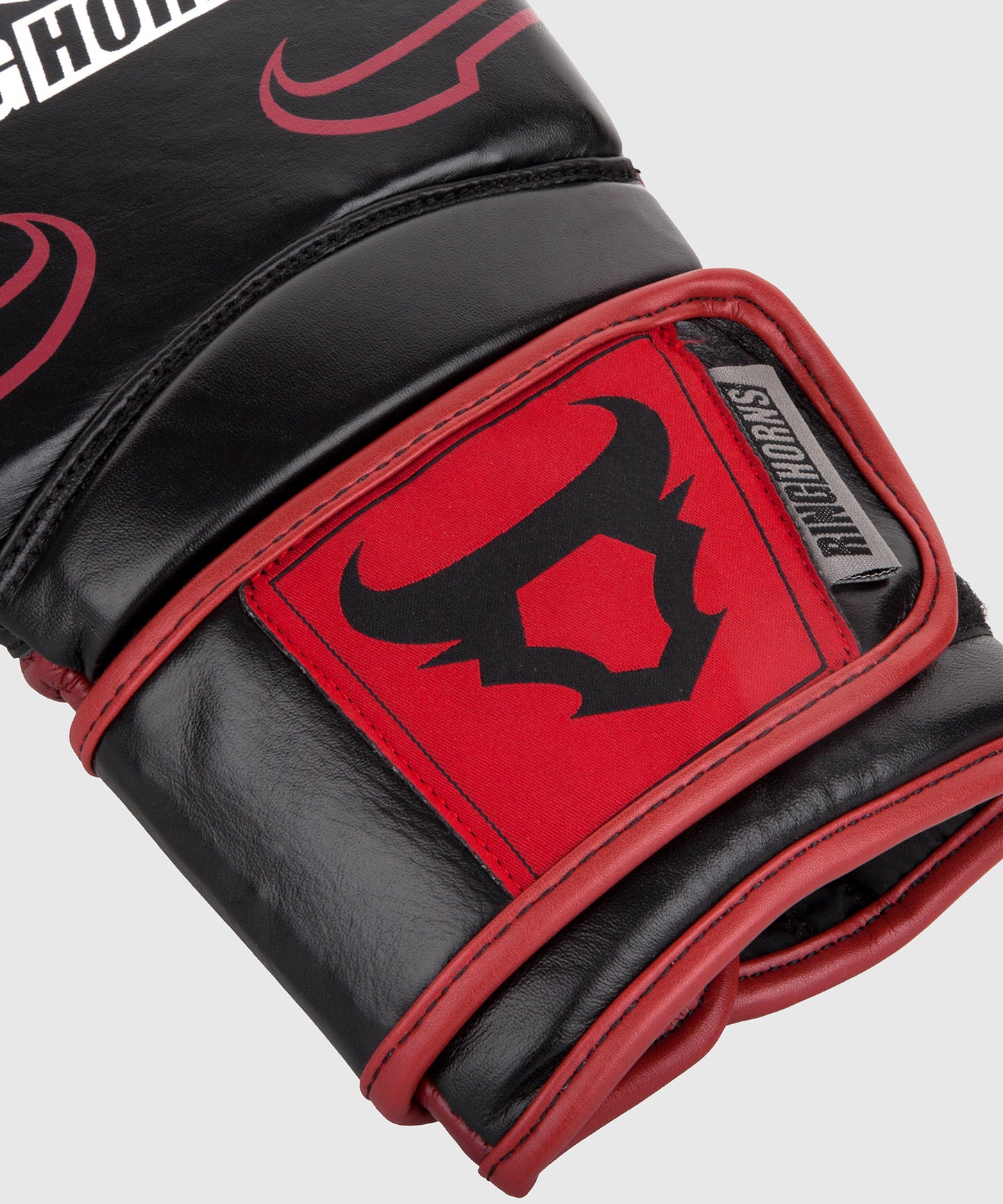 Gants de boxe Ringhorns Destroyer - Cuir - Noir/Rouge