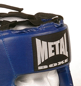 Metal Boxe Casque Multiboxe Kopfschutz – Blau