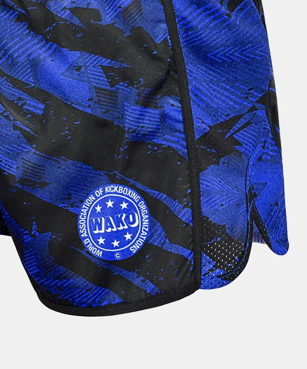 Short de MMA RDX Kickboxing K1 Approuvé WAKO - Bleu