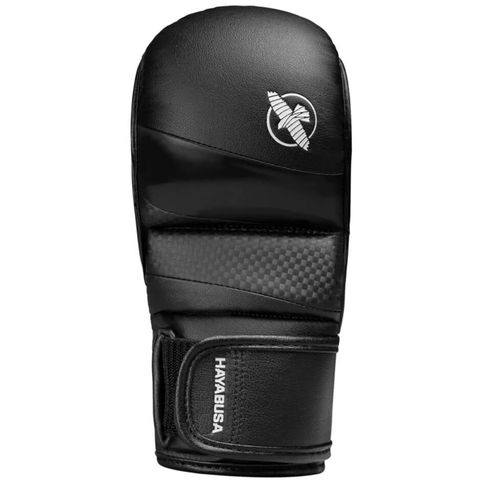 Hayabusa T3 7oz Entrenamiento Guantes de MMA - Negro