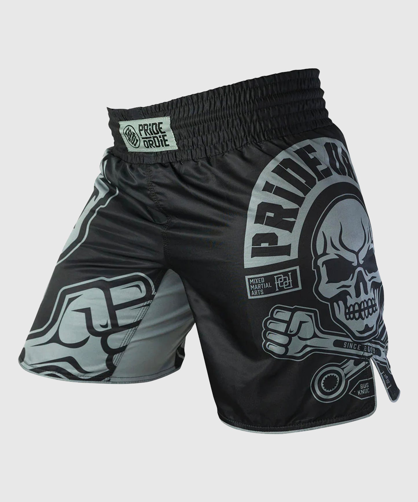 Pride Or Die Busted Knuckles Fightshorts - Schwarz
