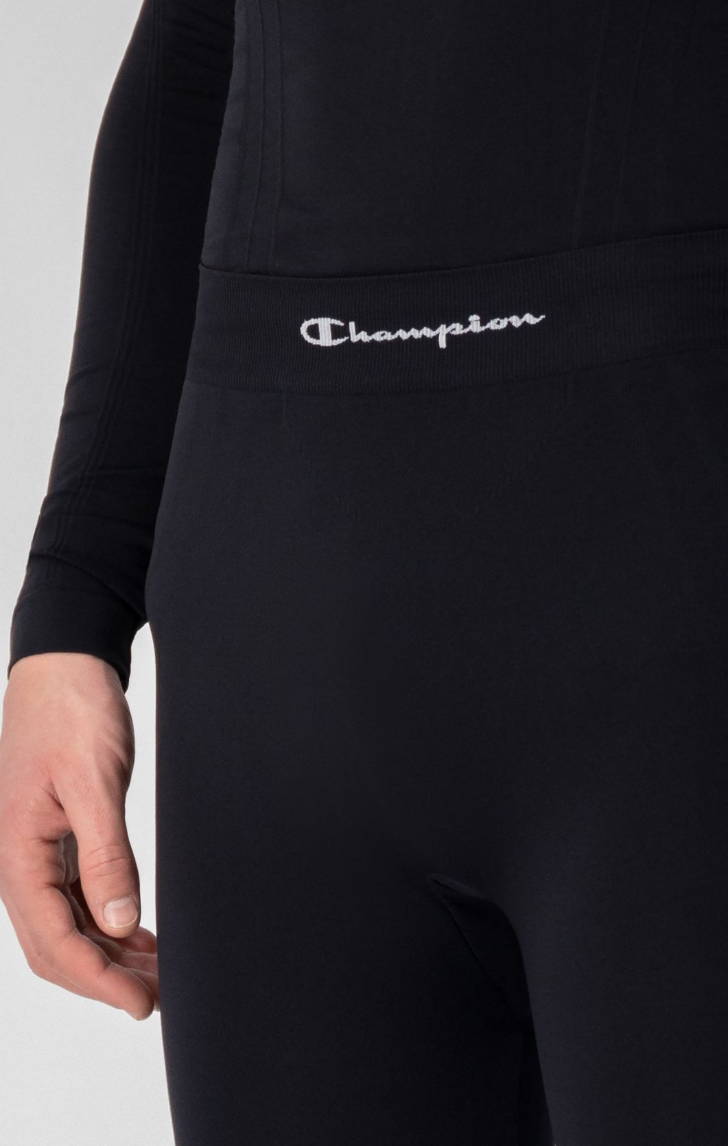 Champion Seamless Kompressionshose - Schwarz