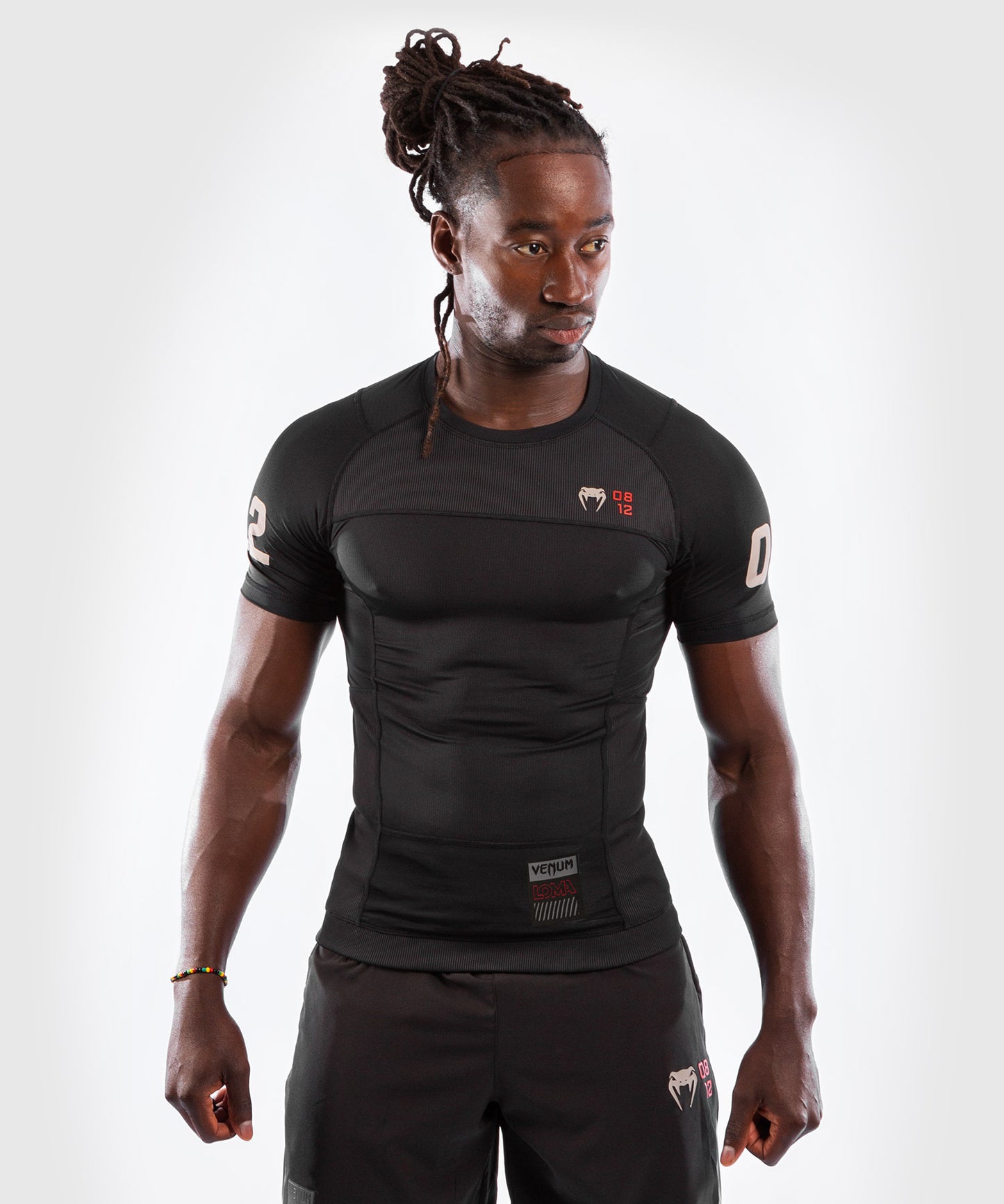 Rashguard Manches Courtes Venum Loma 08-12 – Noir