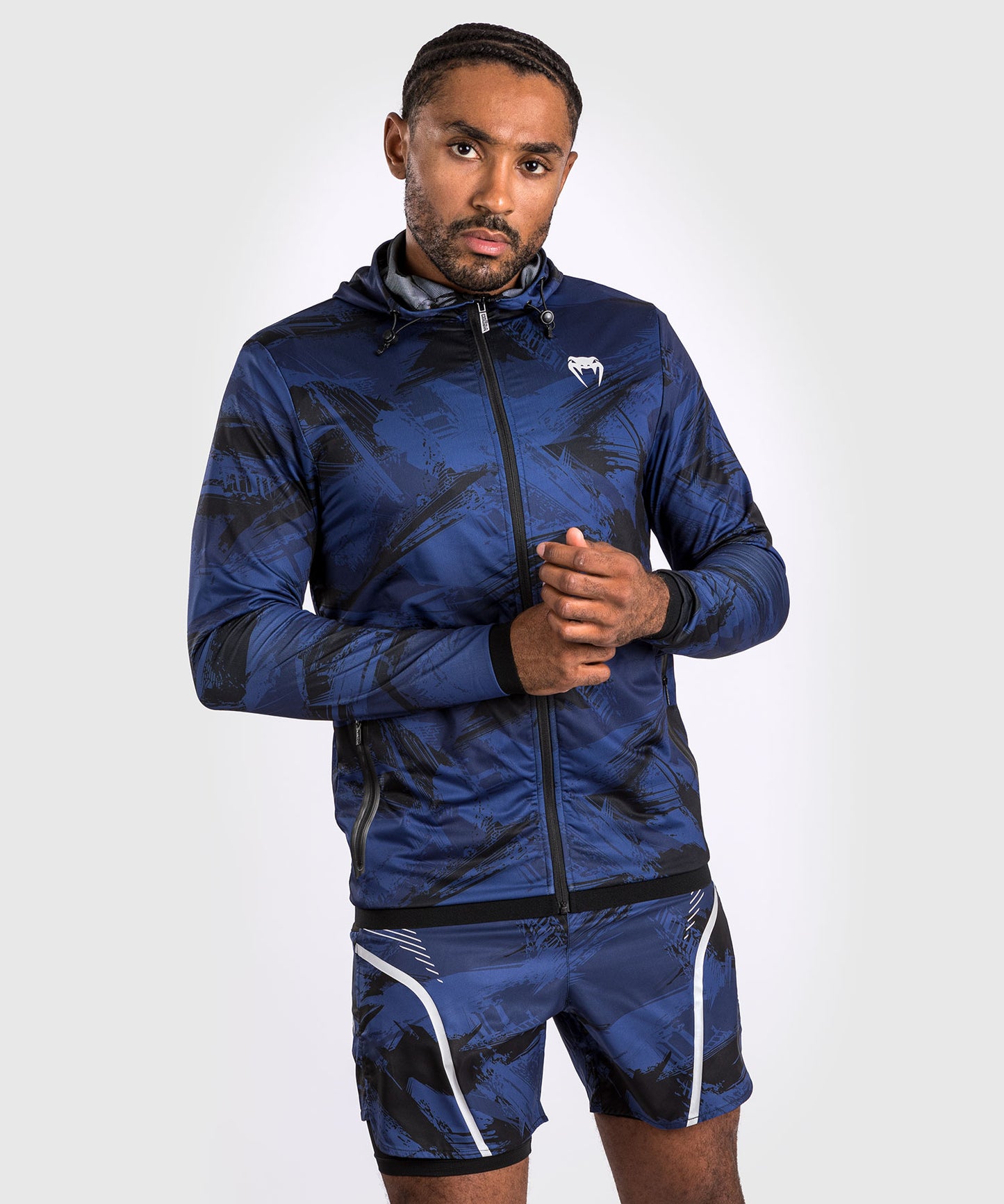 Venum Electron 3.0 Sudadera con capucha - Azul marino