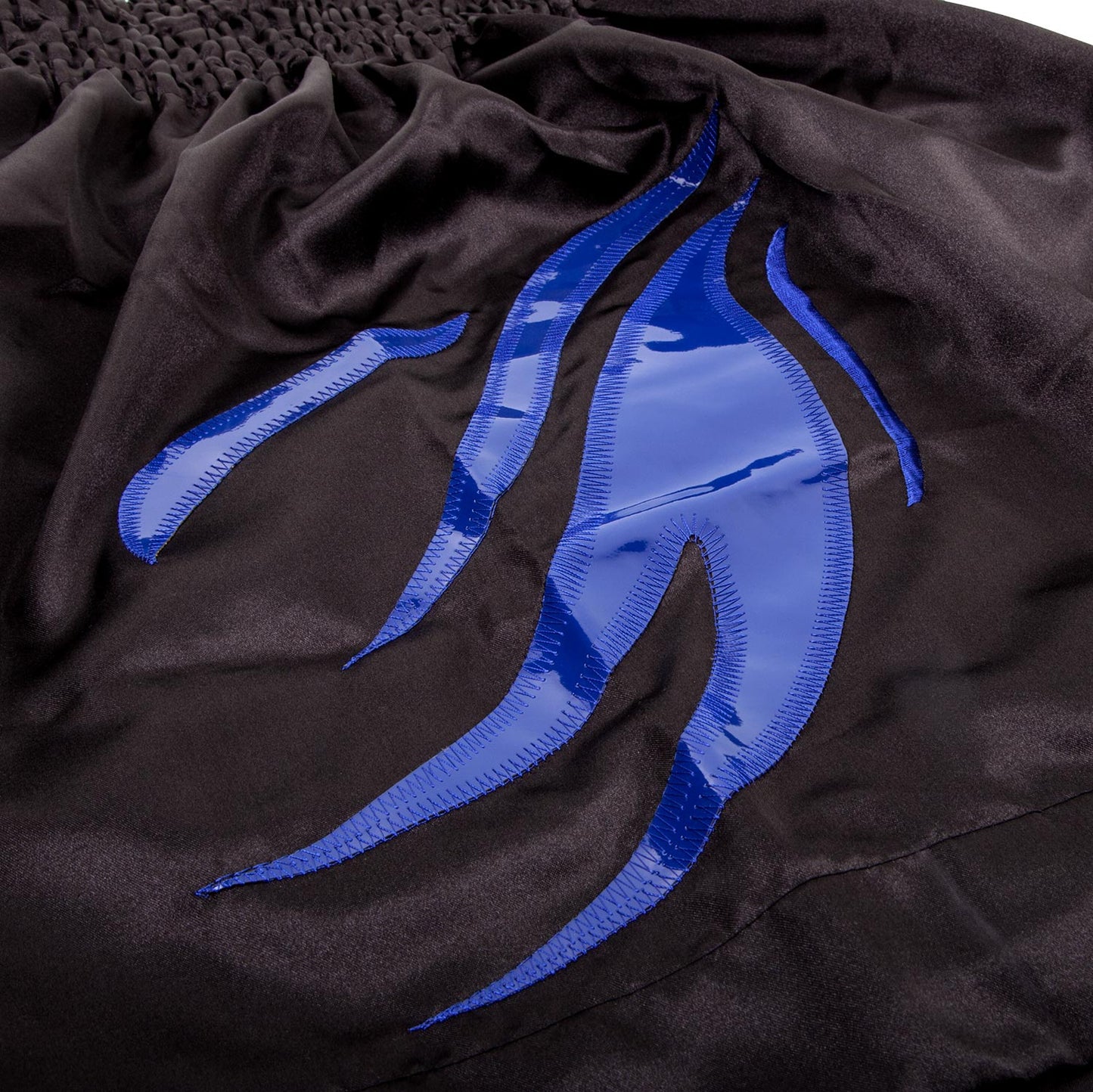 Dragon Azul Pantalones Cortos de Boxeo - Negro