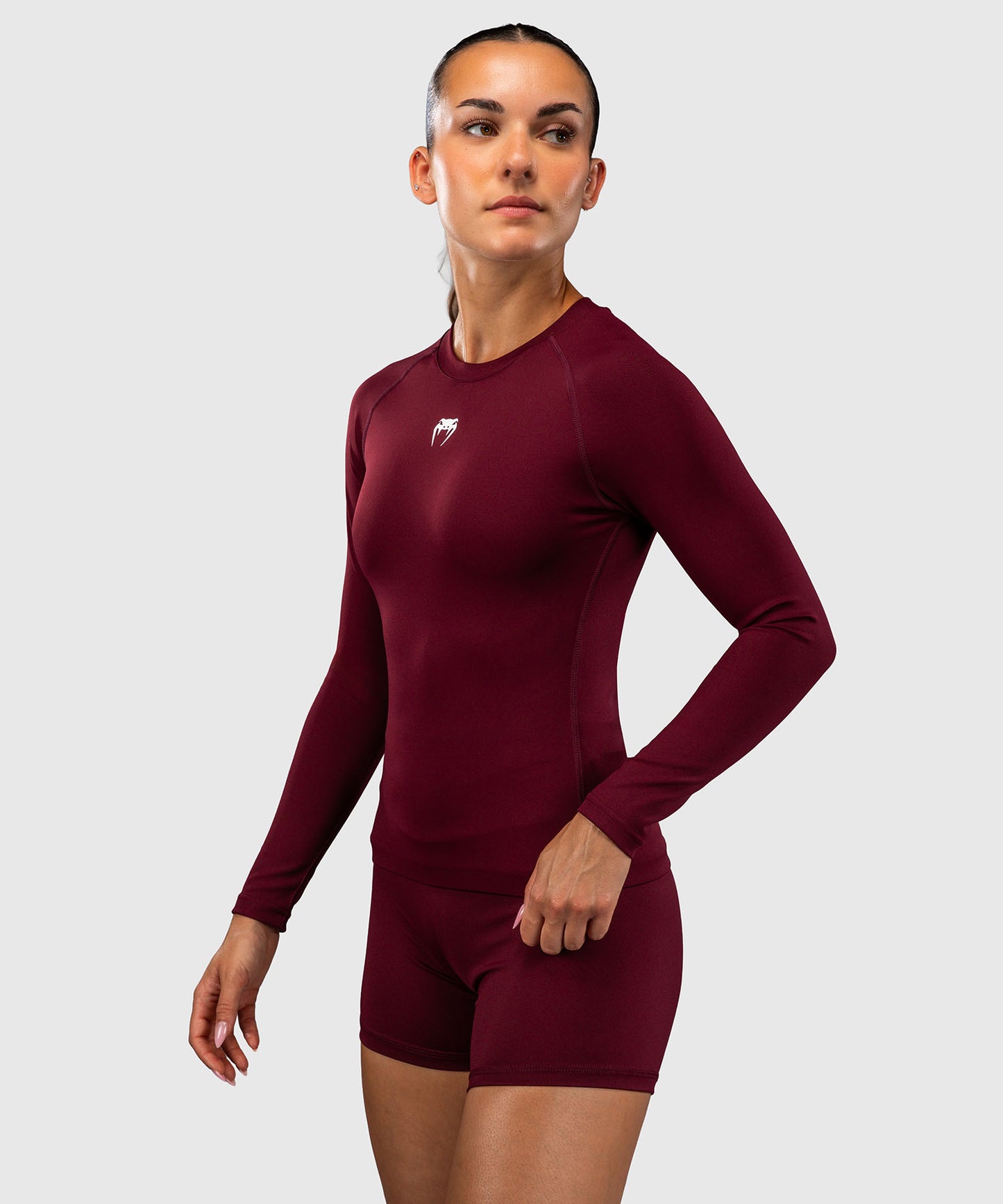 Venum Aero XT Long Sleeve Rashguard - Plum