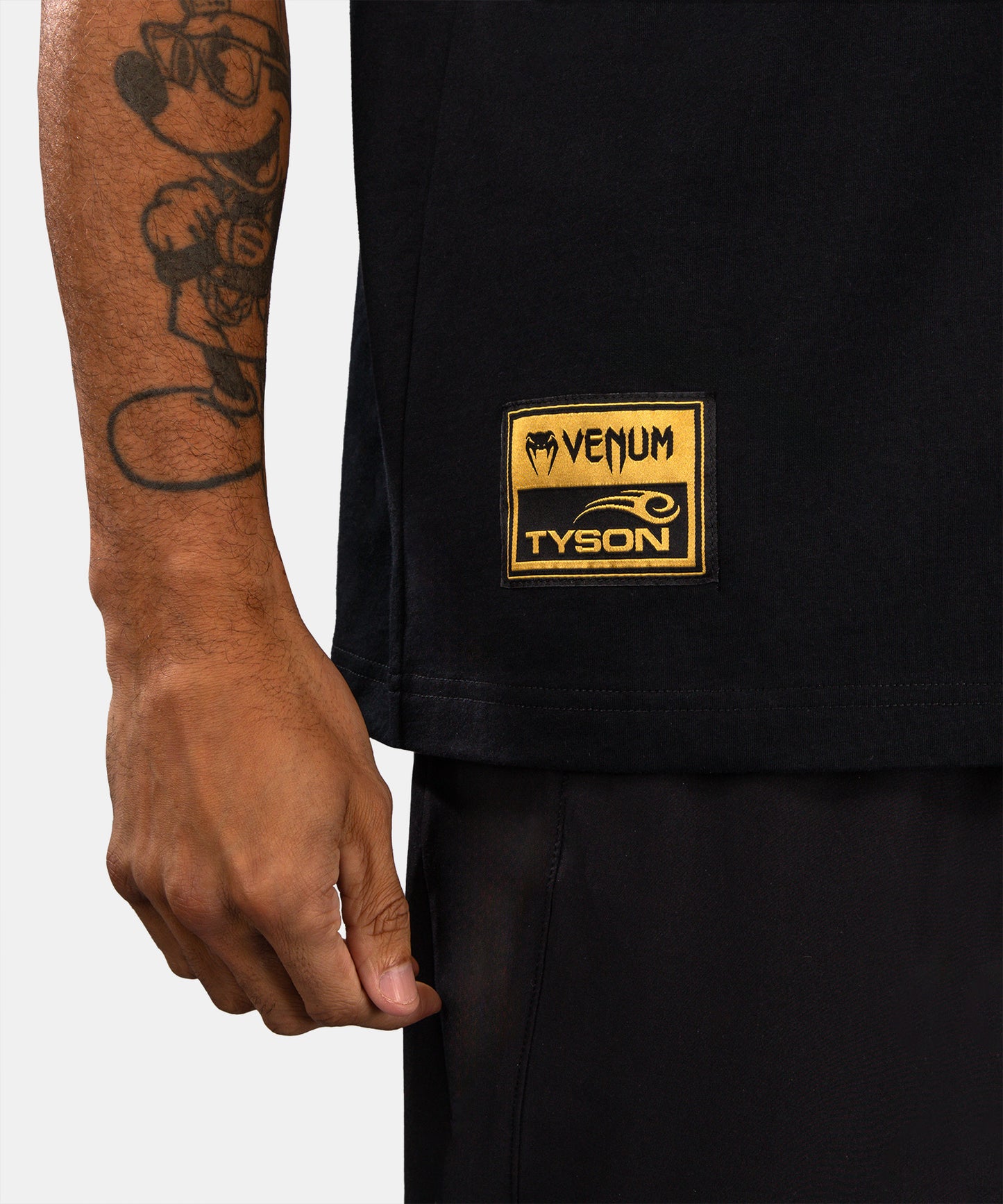 T-shirt Venum x Mike Tyson Tiger - Noir/Or