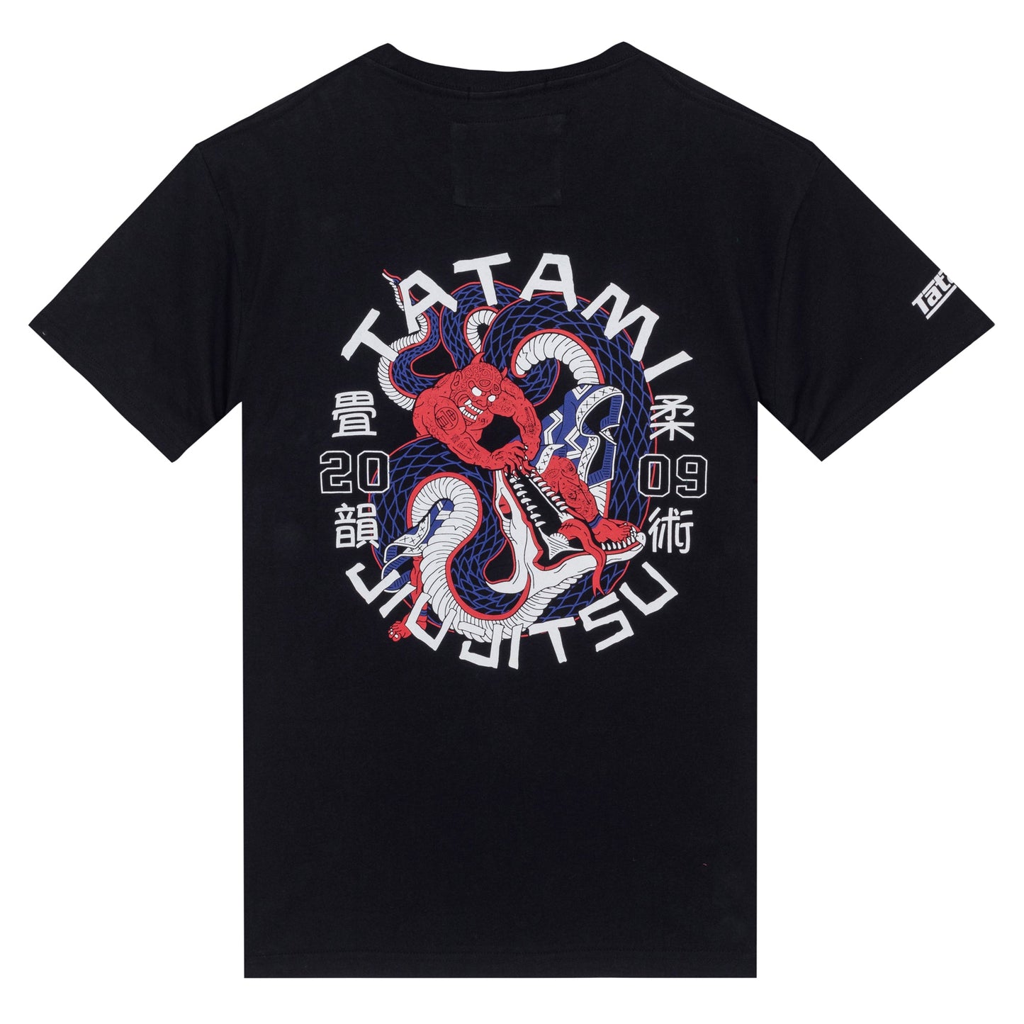 T-Shirt Tatami Fightwear Serpent Organic - Noir