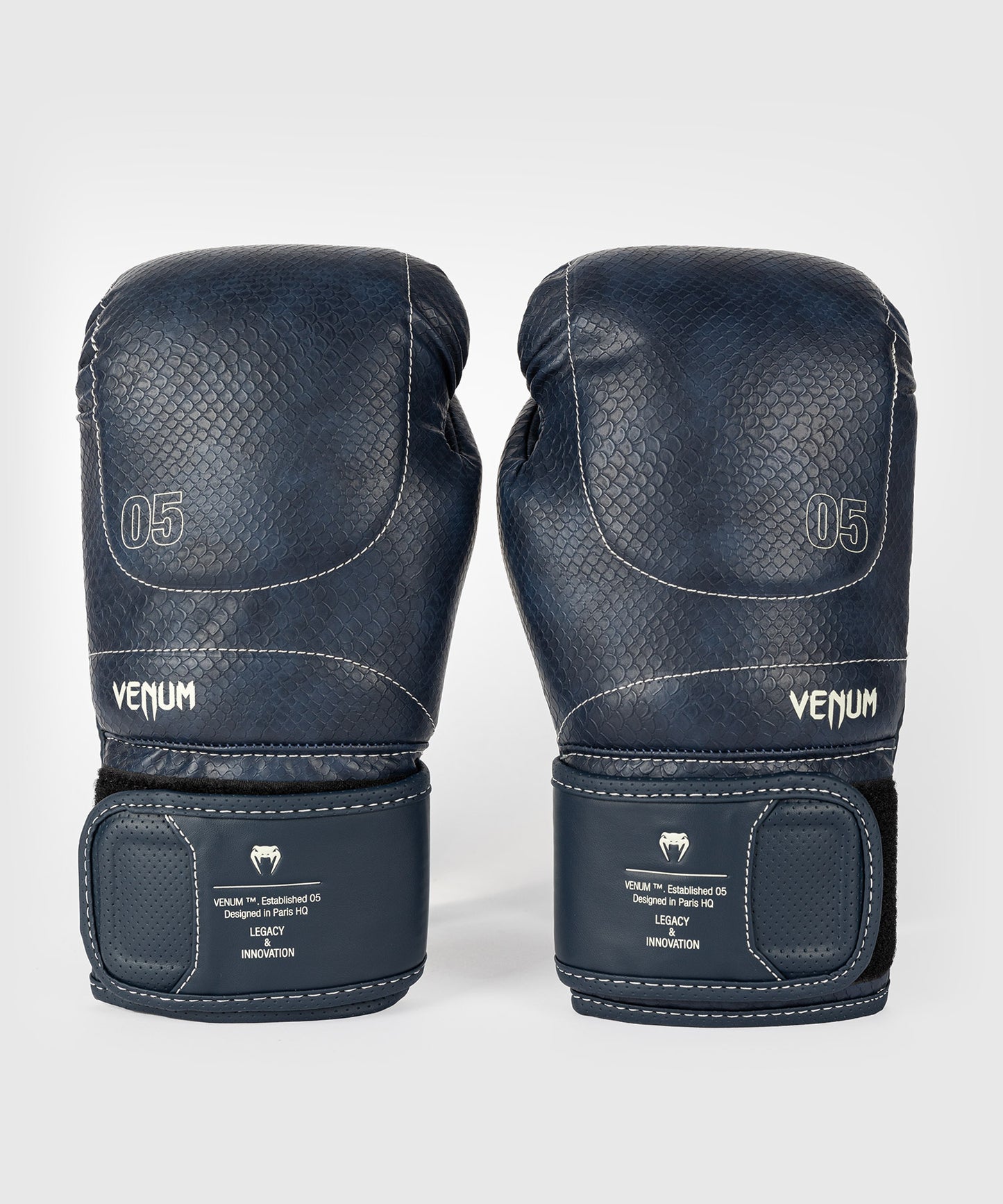 Venum Impact Evo Scales Boxhandschuhe – Mitternachtsblau