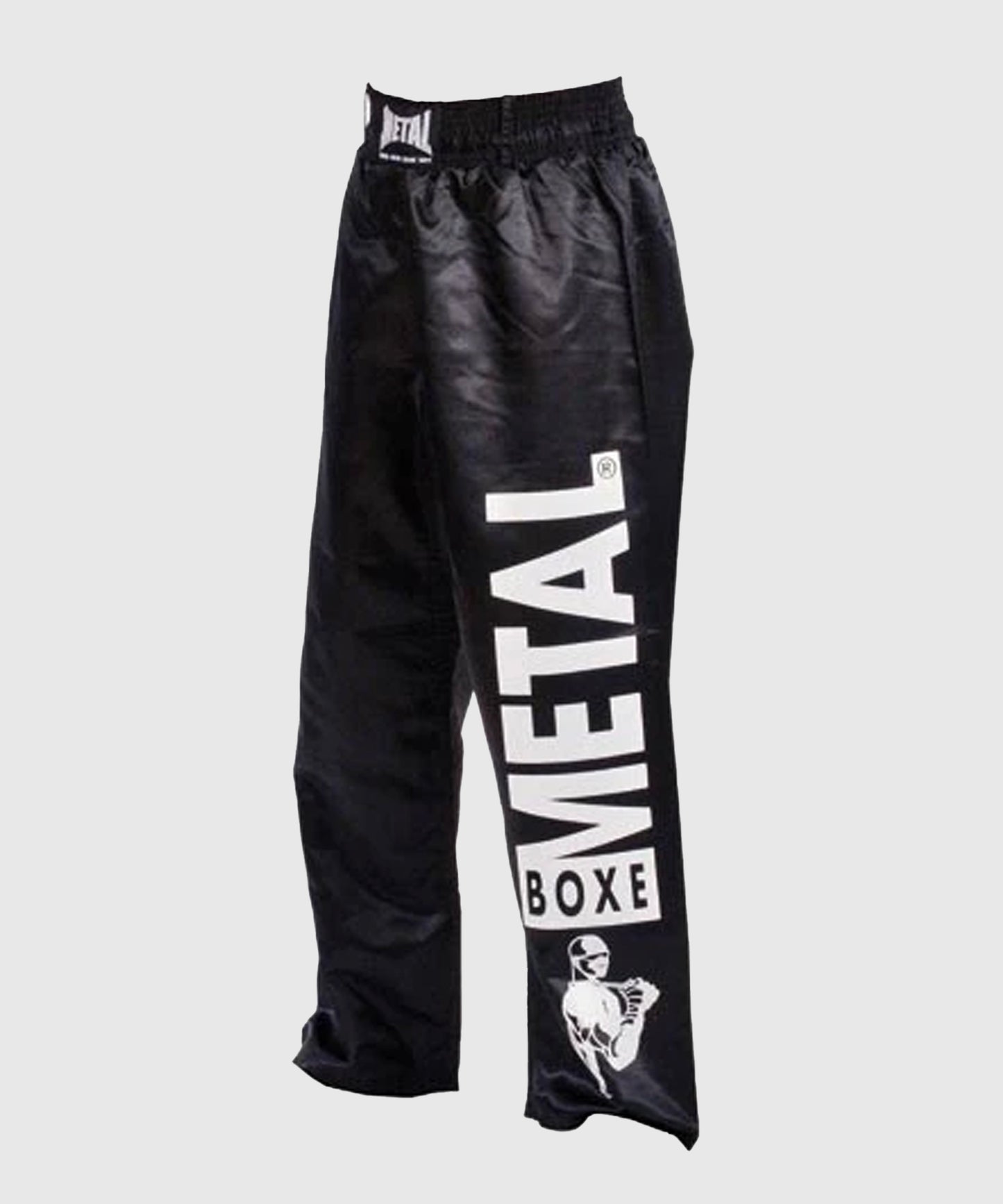 Metal Boxe Pantalón de Full Contact - Negro/Blanco