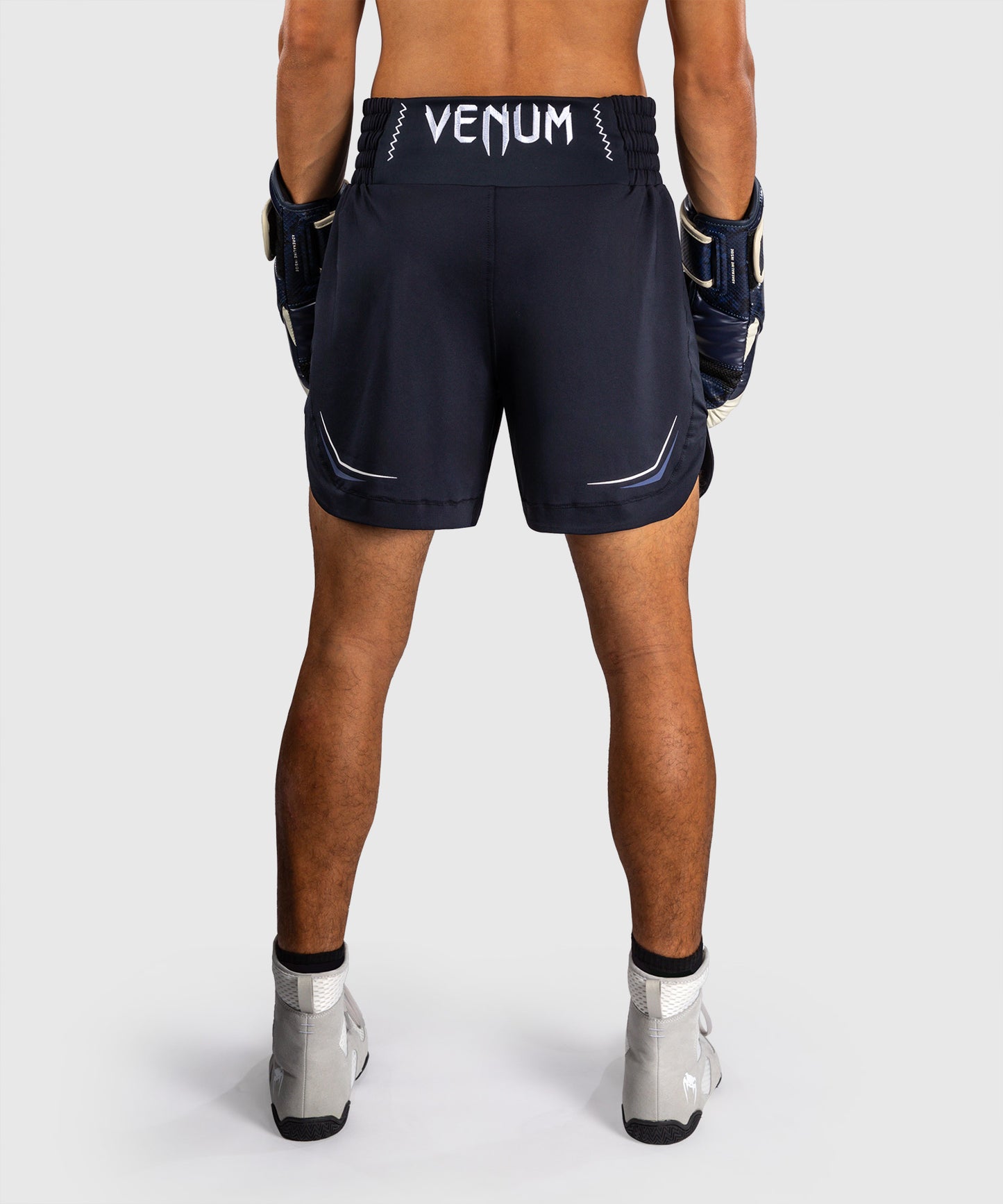 Venum G-Core Pantalón Corto de Boxeo - Azul Marino/Blanco